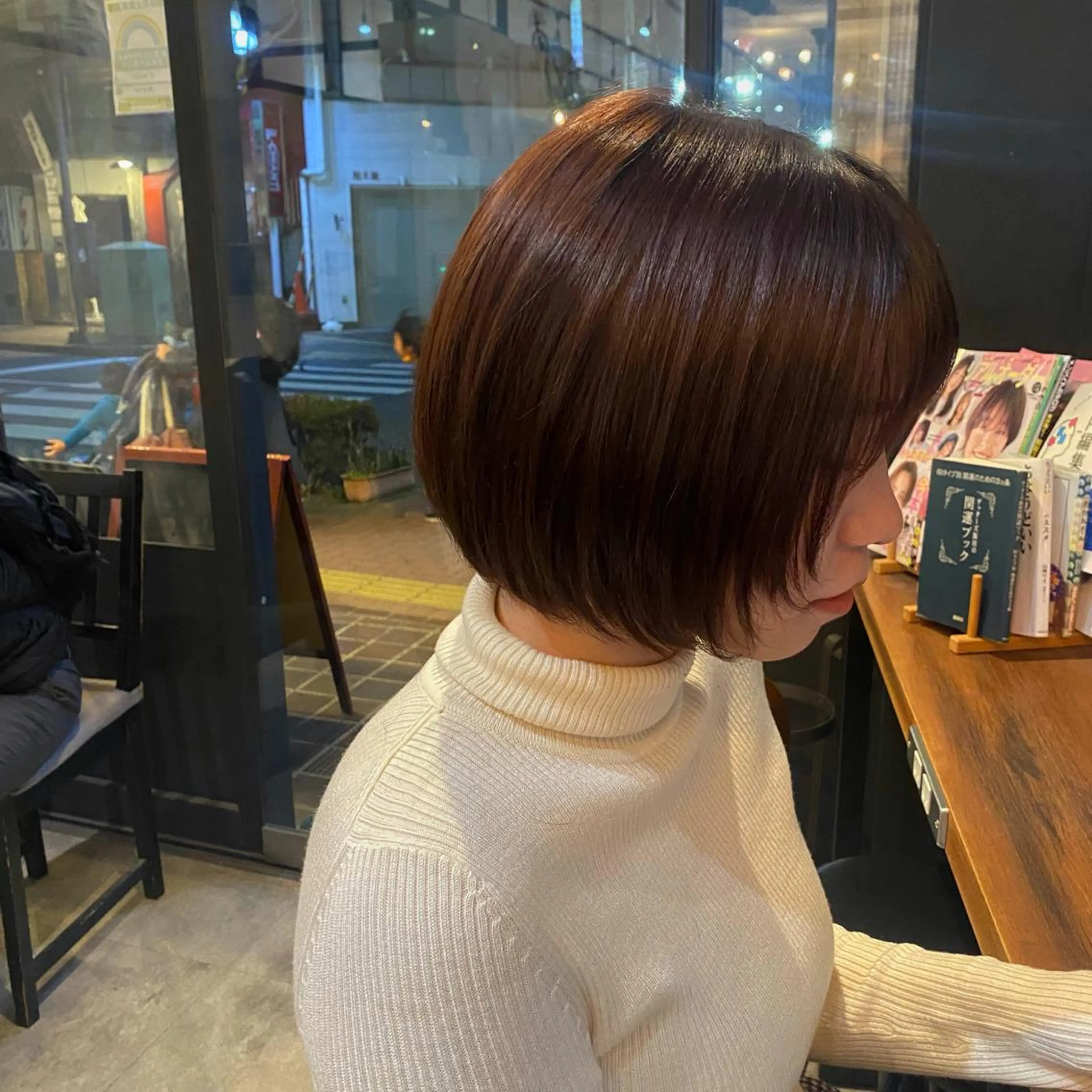 ショート カラー 🫧透明感カラー 🫧 ジルバ清水南海のヘアスタイル