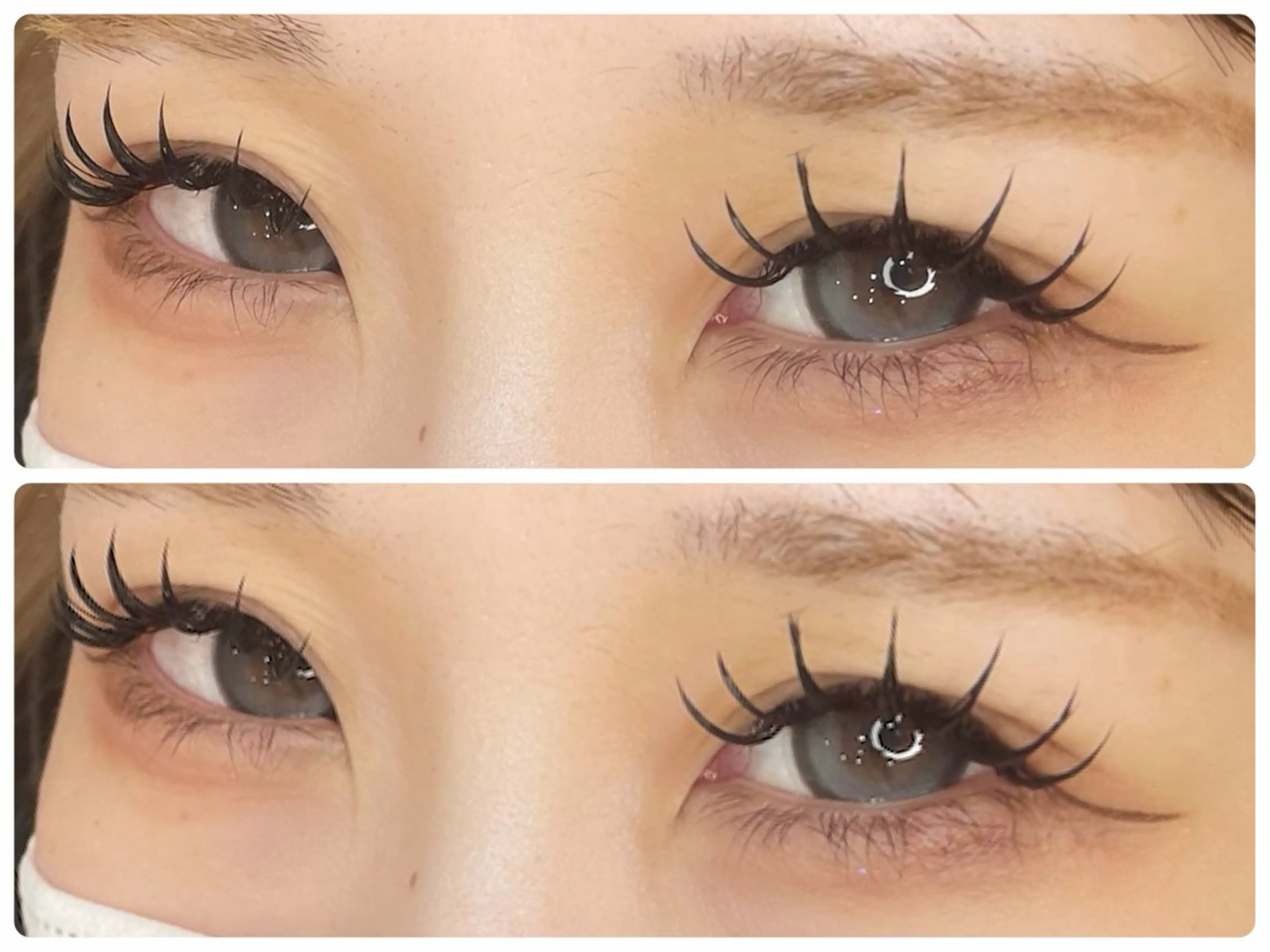 マツエク・マツパ 束感まつ毛 Tink 黒沼梨香のマツエク・マツパデザイン