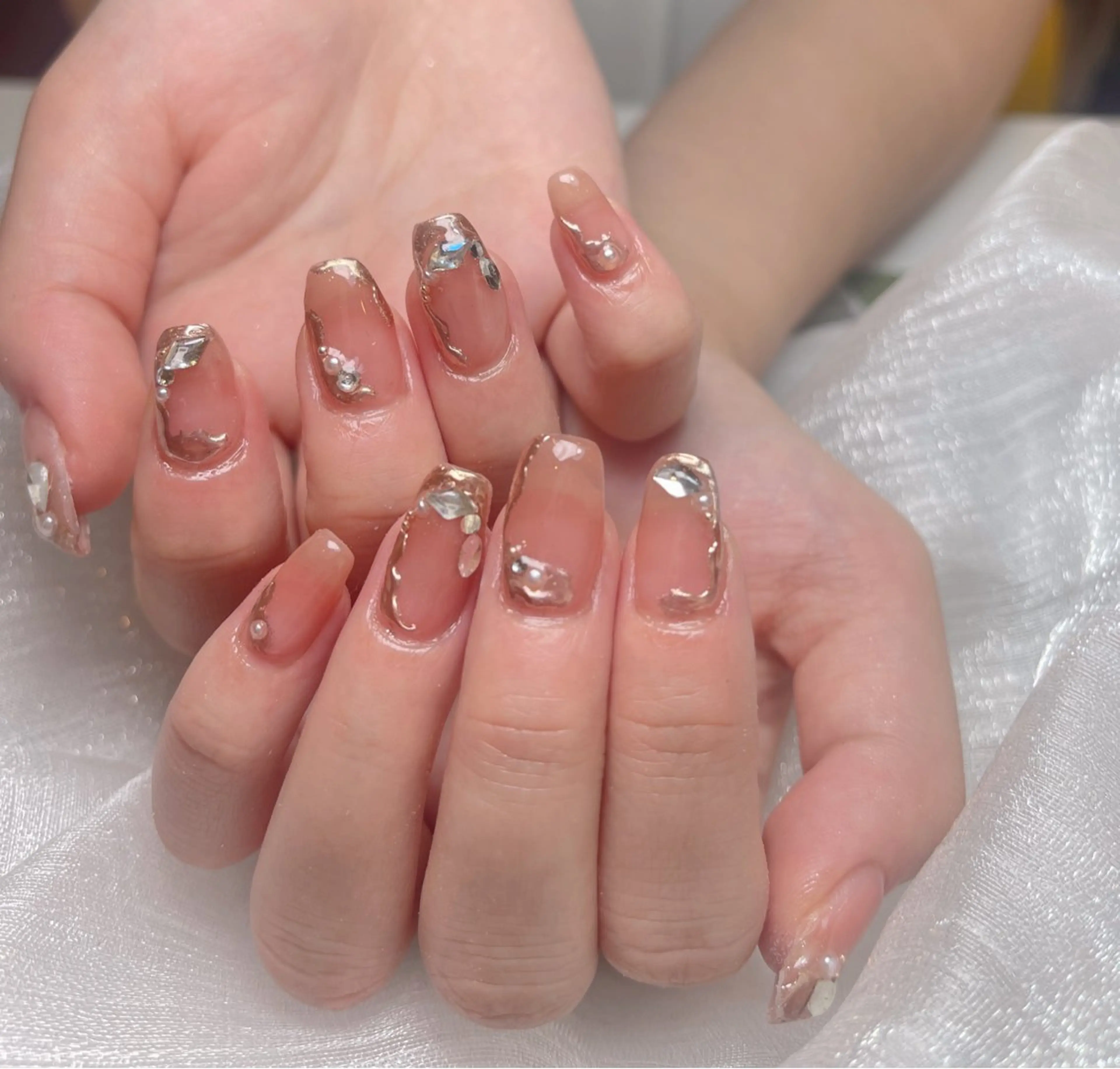 セミロング nina beautyのネイルデザイン