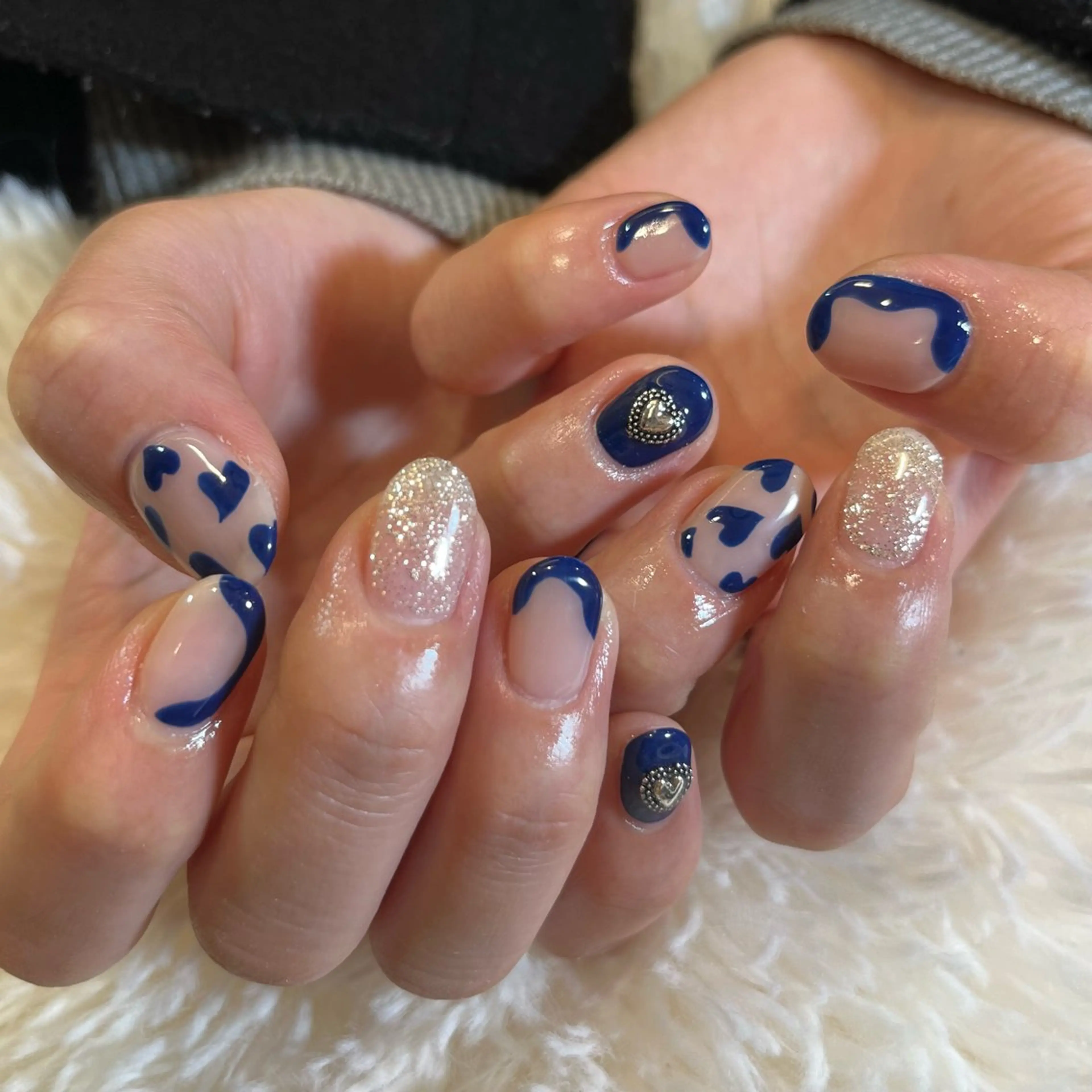 ネイル eight横浜☁️ くまべのネイルデザイン