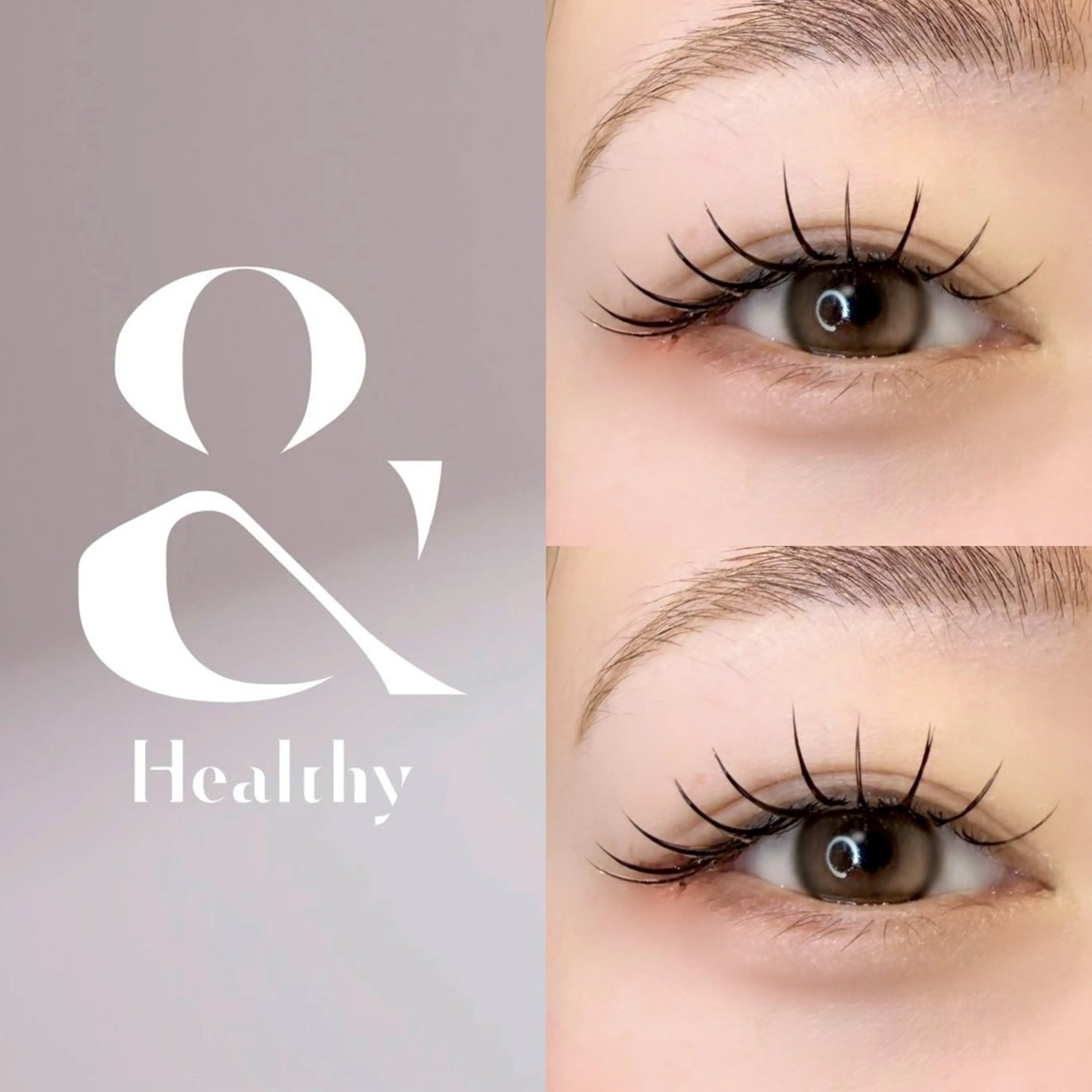 🦋アンドヘルシー(エクステ+パーマ)🦋ダブルフラットラッシュ60束の写真