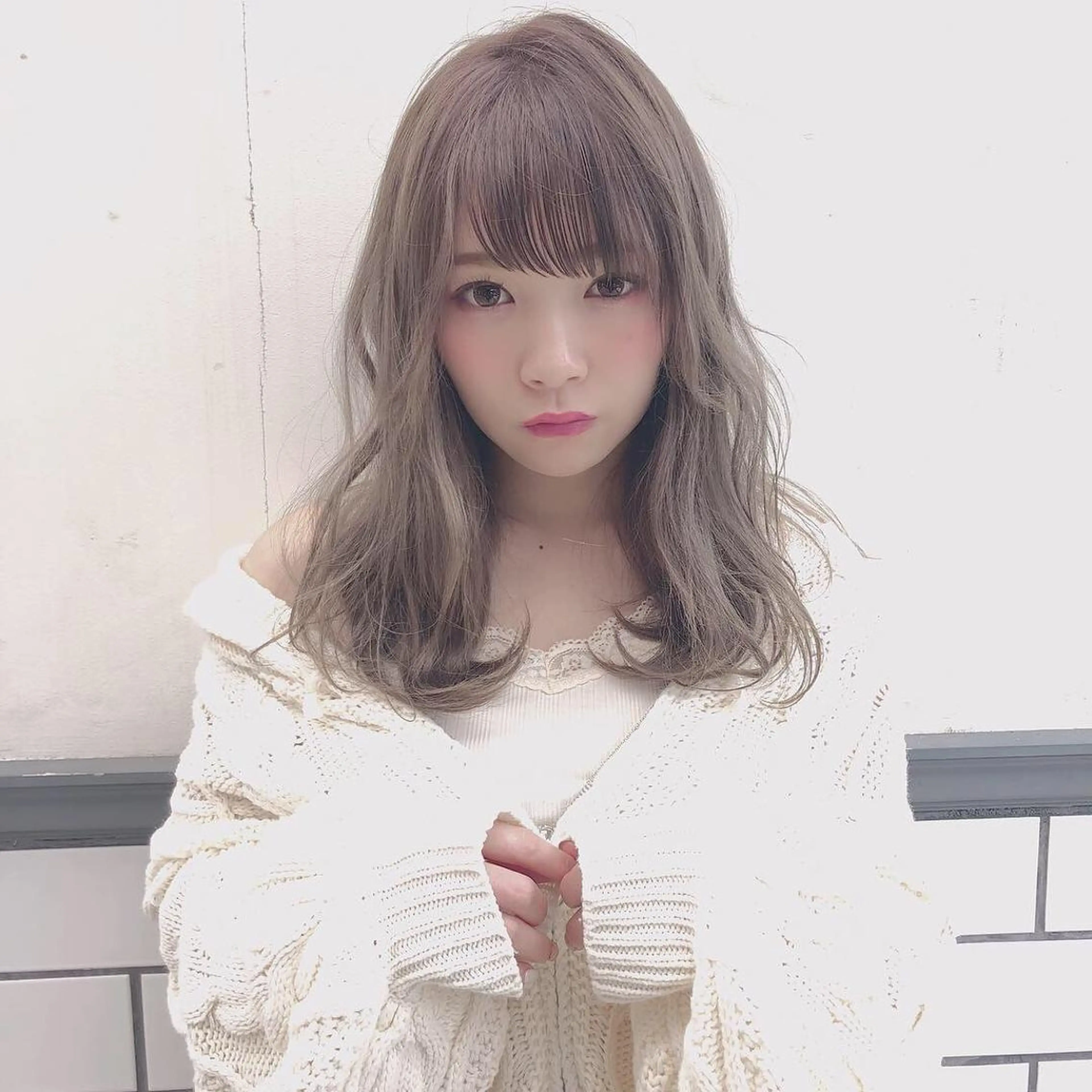 ロング カラー 店長/mao/ 前髪/顔周りカットのヘアスタイル