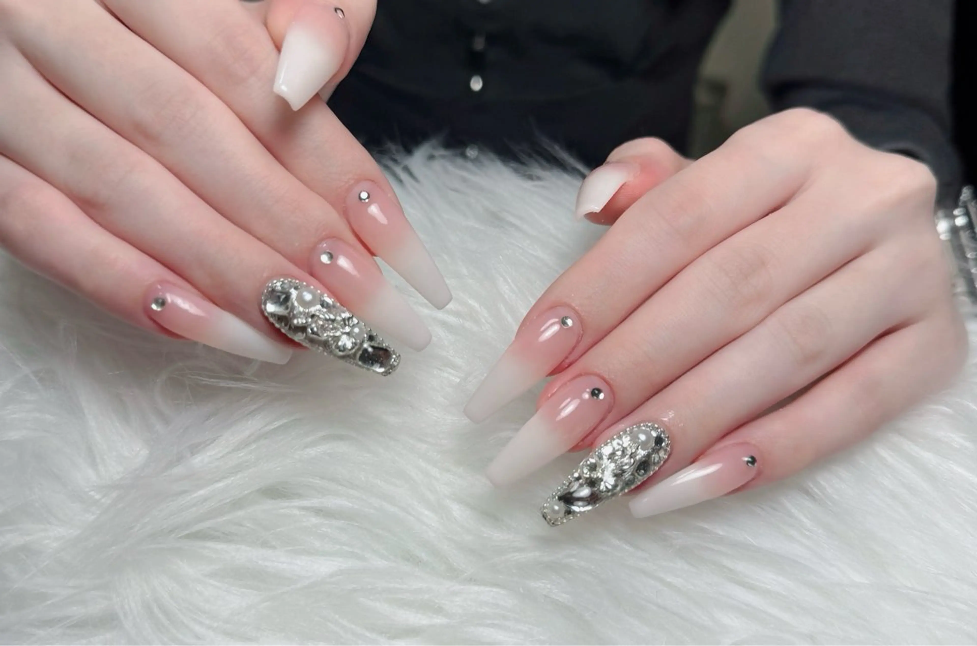 ネイル アートネイル 韓国ネイル 持ち込み ワンホンネイル ハンドネイル Lenie Nail Salonのネイルデザイン