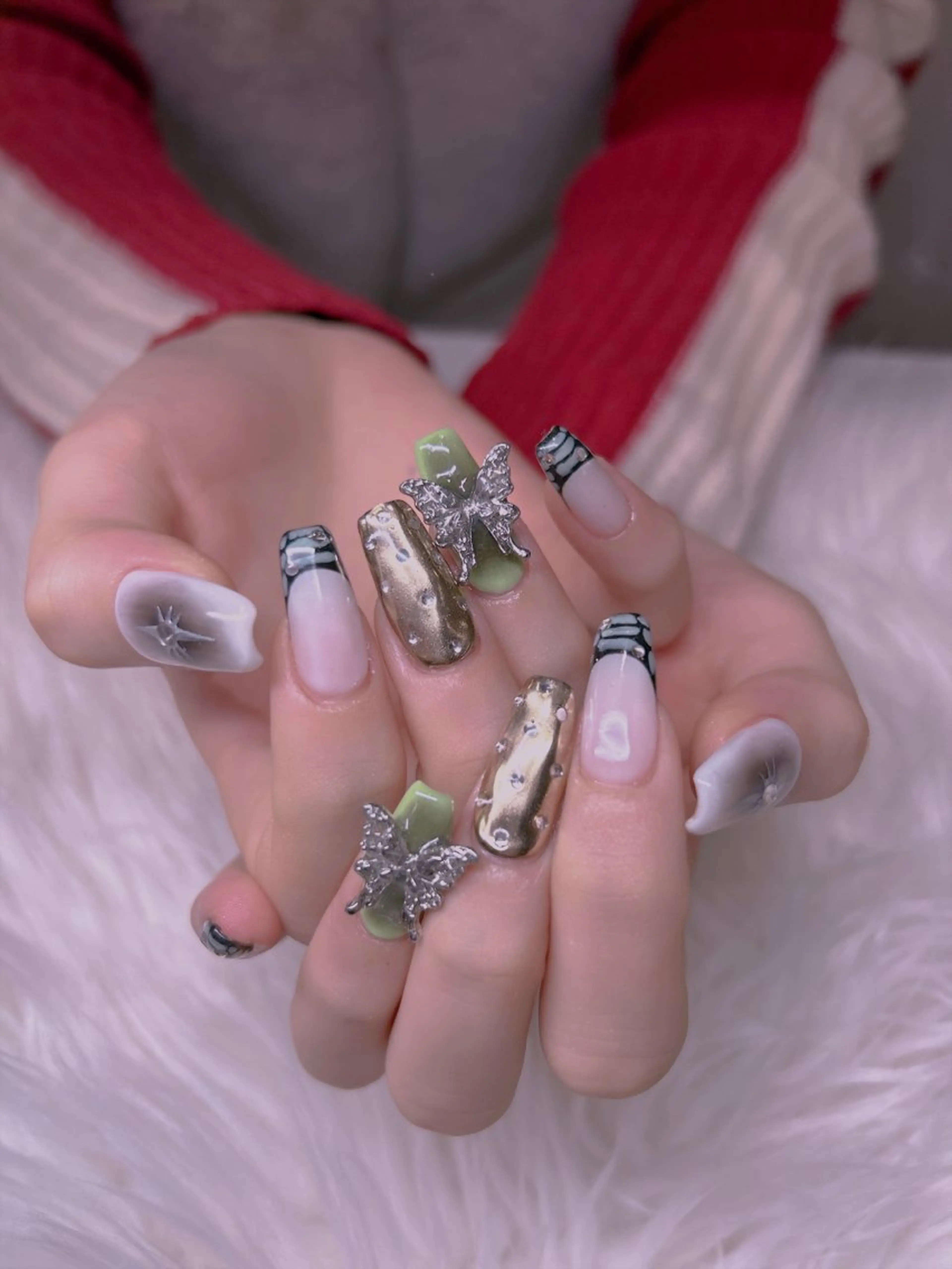 ネイル 長さだし専門店 M2　rikaのネイルデザイン