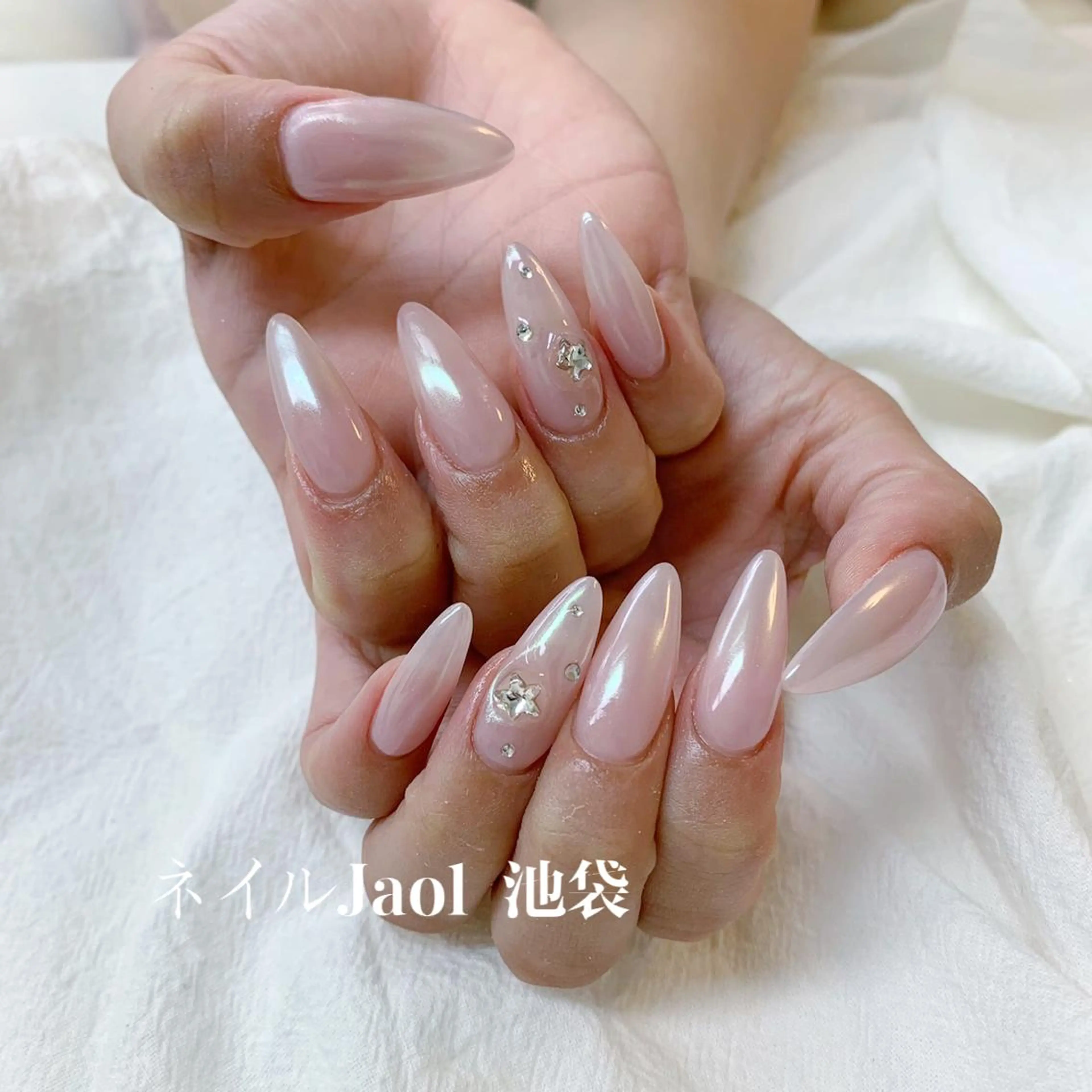 ロング ハンドネイル ネイルJaol 池袋のネイルデザイン