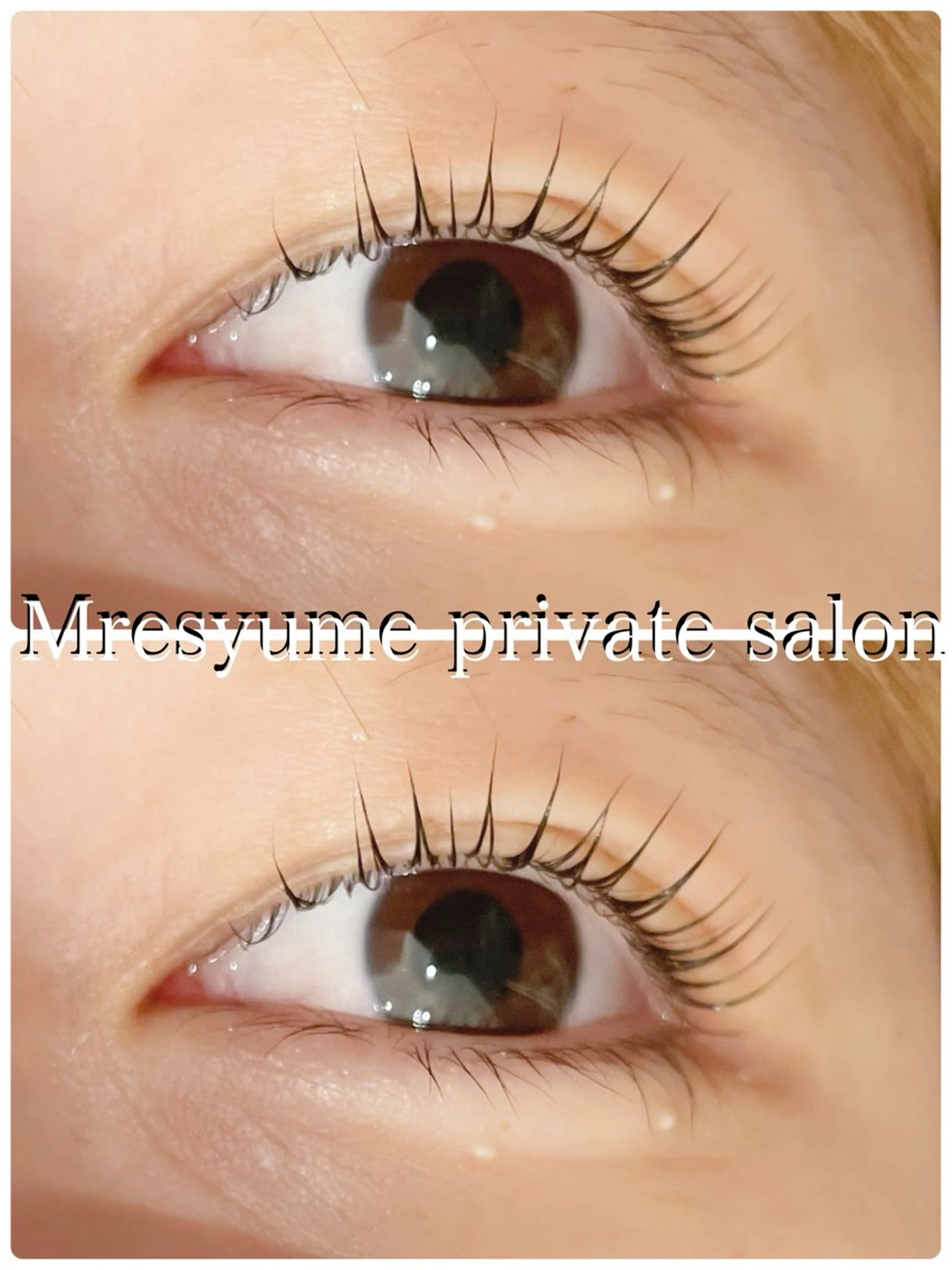 マツエク・マツパ マツパ Mresyume MAYUのマツエク・マツパデザイン