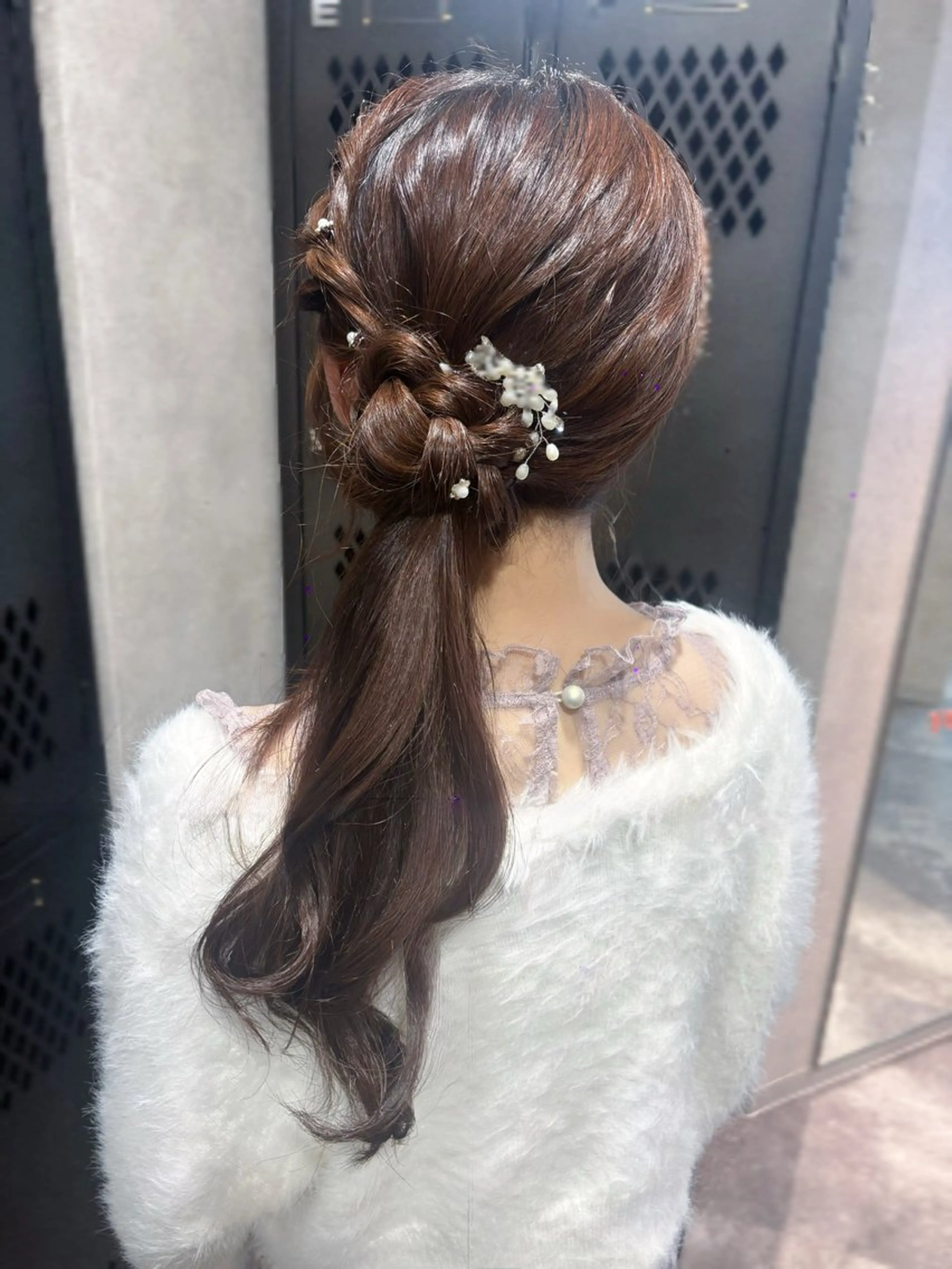 ヘアアレンジ 落合 ちりのヘアスタイル