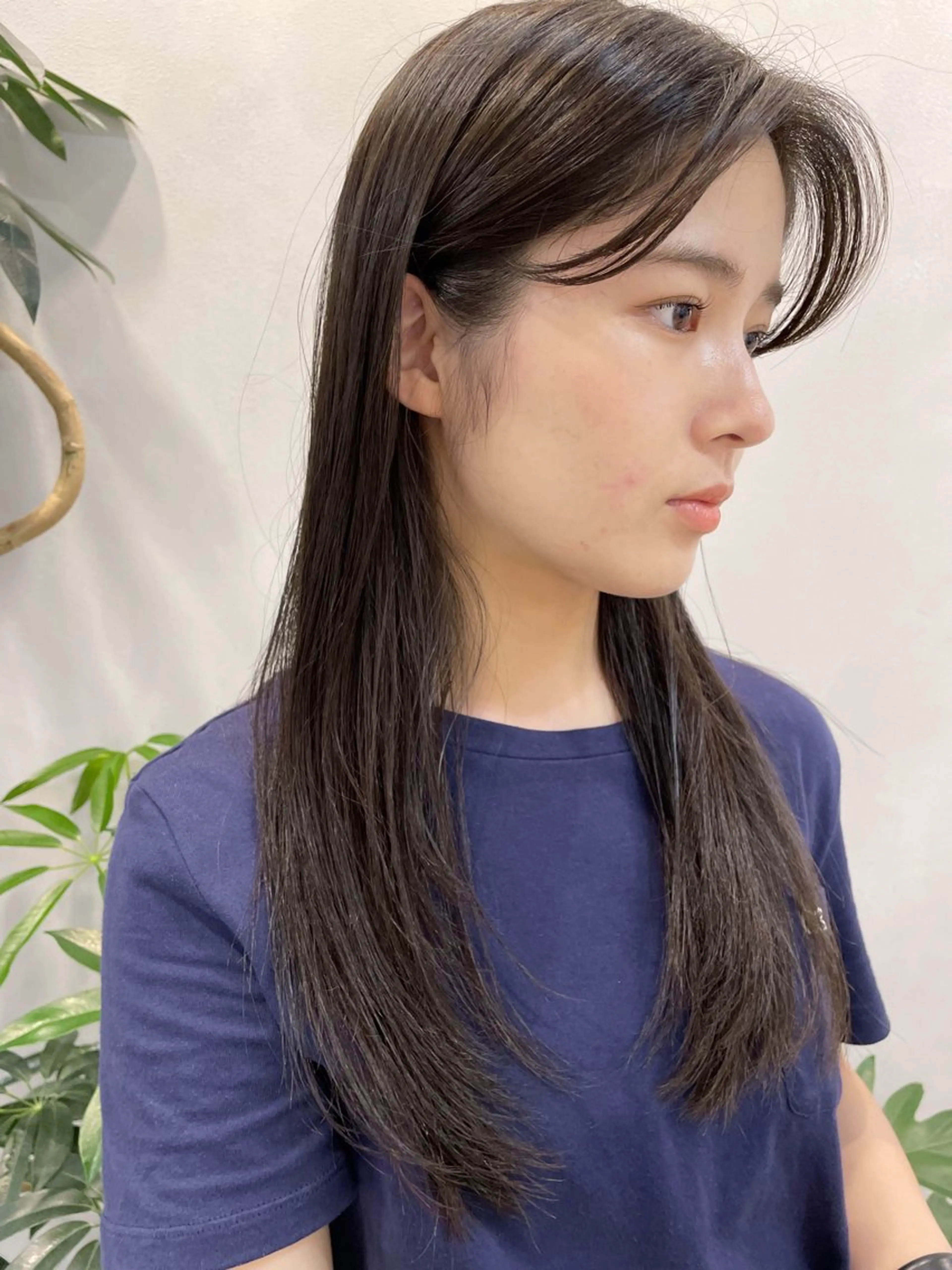 ロング 青木 優歩のヘアスタイル