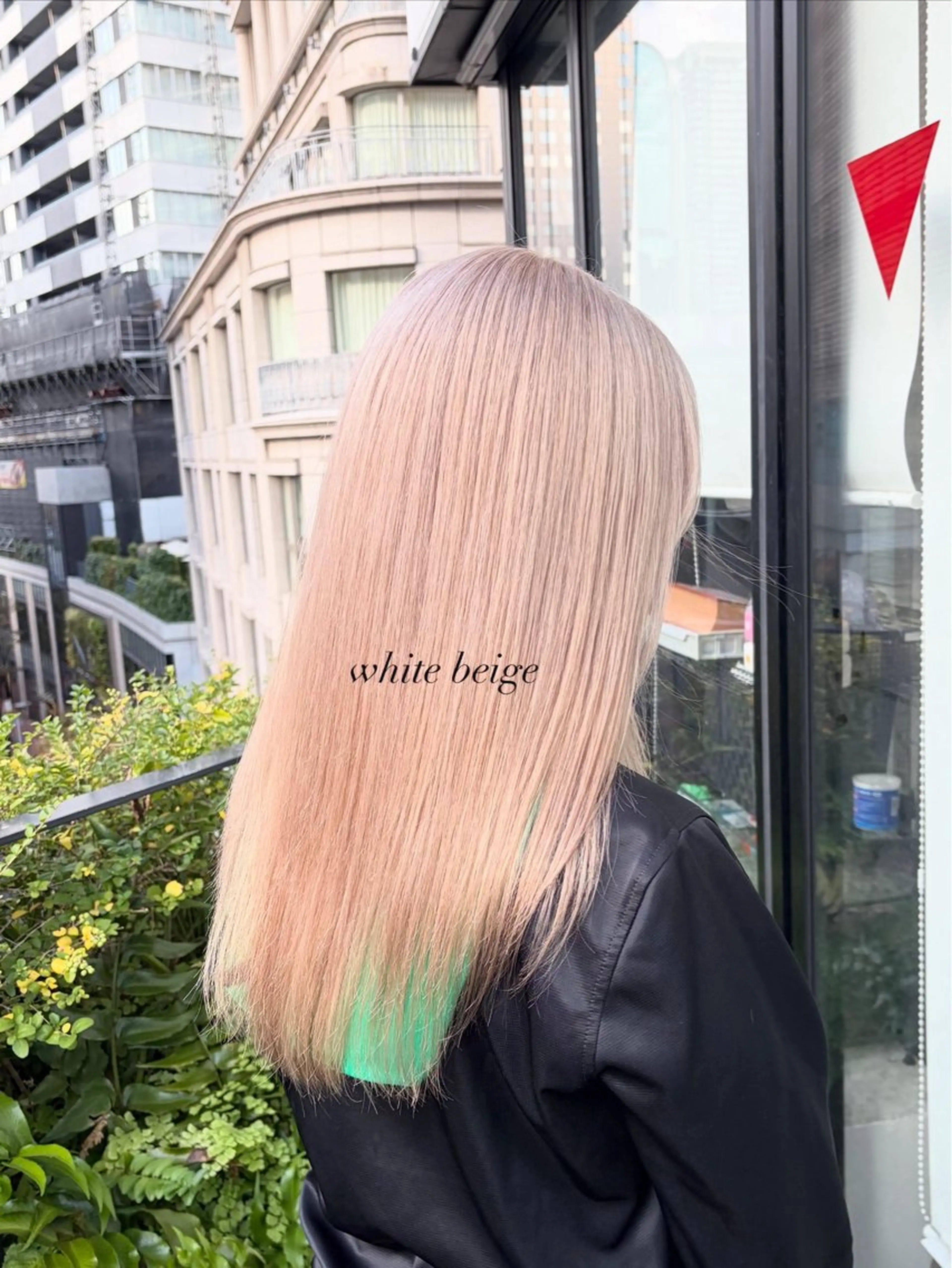 ロング ヘアカラー GRAN Lucia 梅田茶屋町店所属・柔らかいハイトーン/ kizunaのヘアスタイル