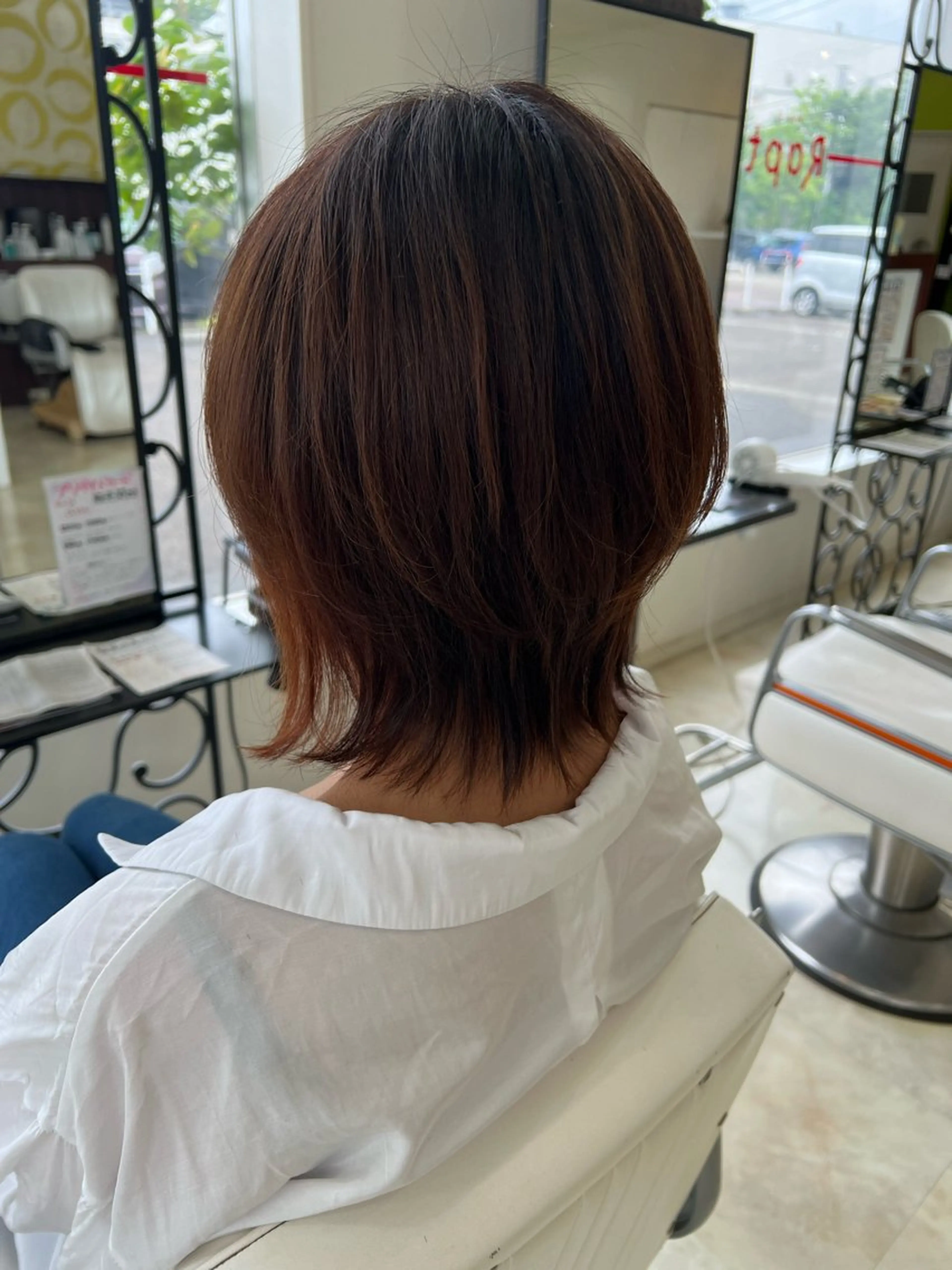 ミディアム Rapt.HAIR 中村 知里のヘアスタイル