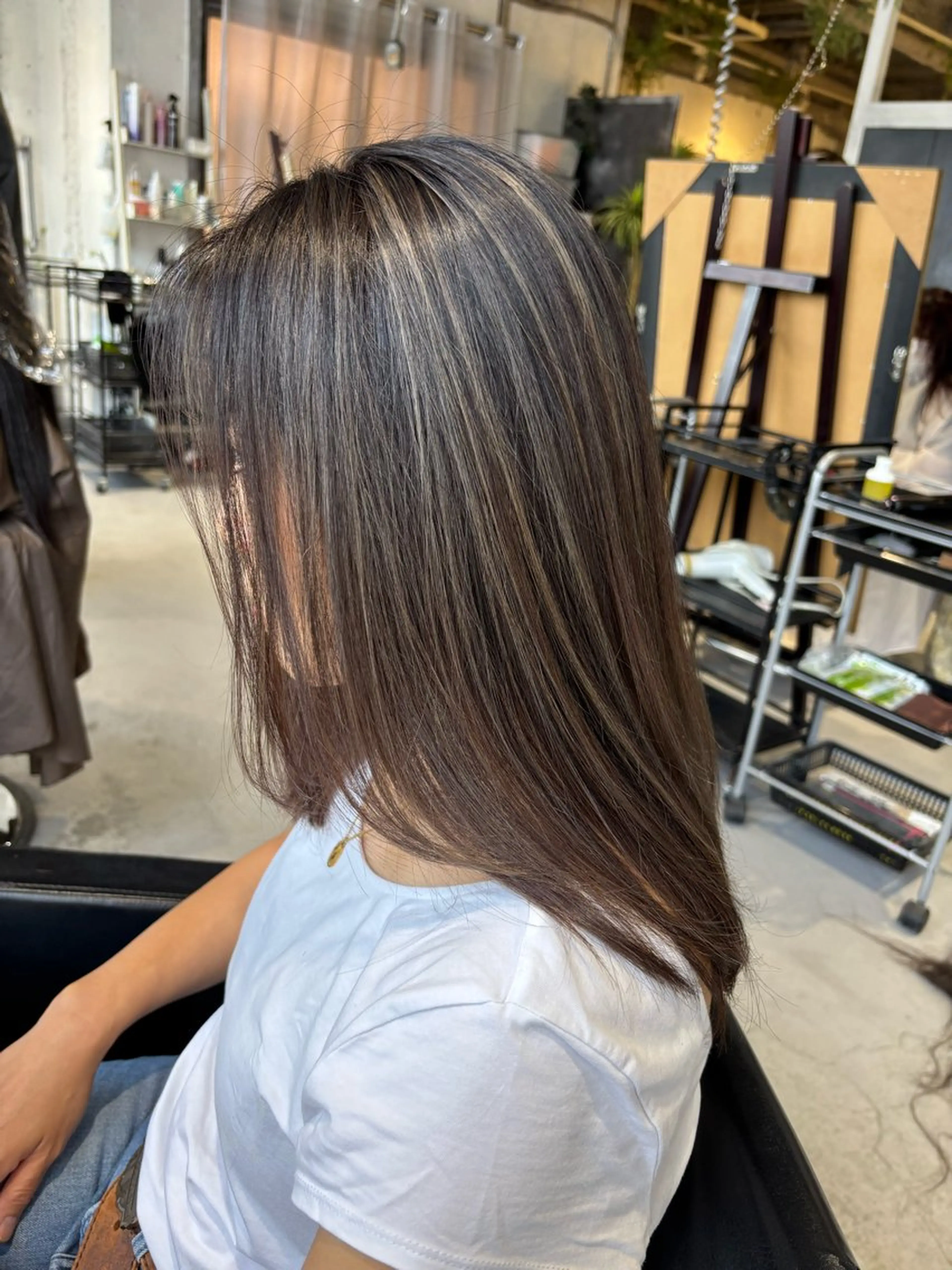 ロング 外国人風カラー ハイライト inc新小岩北口店 🫧Nichikaのヘアスタイル