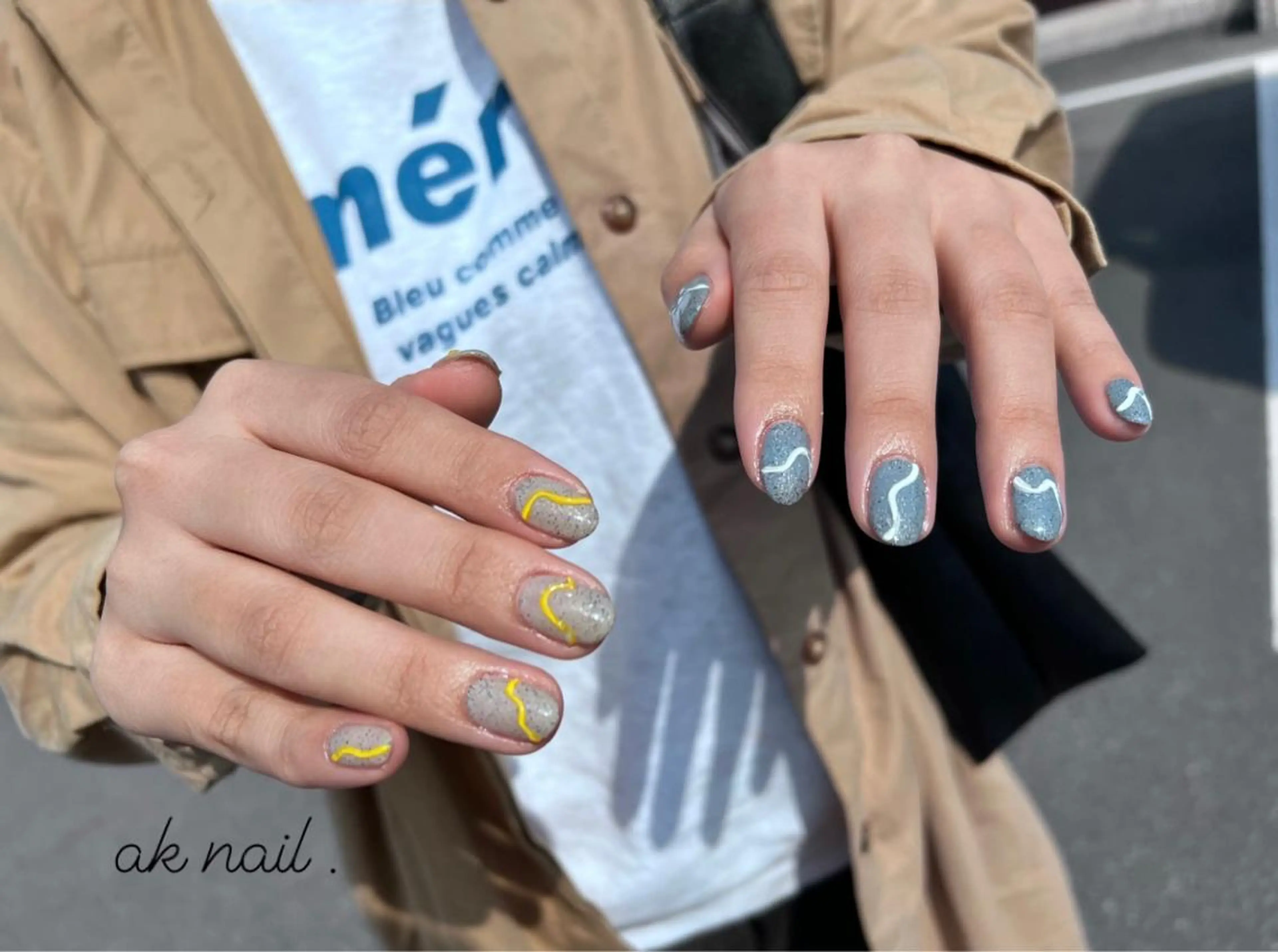 ショート ネイル ak nail .のネイルデザイン