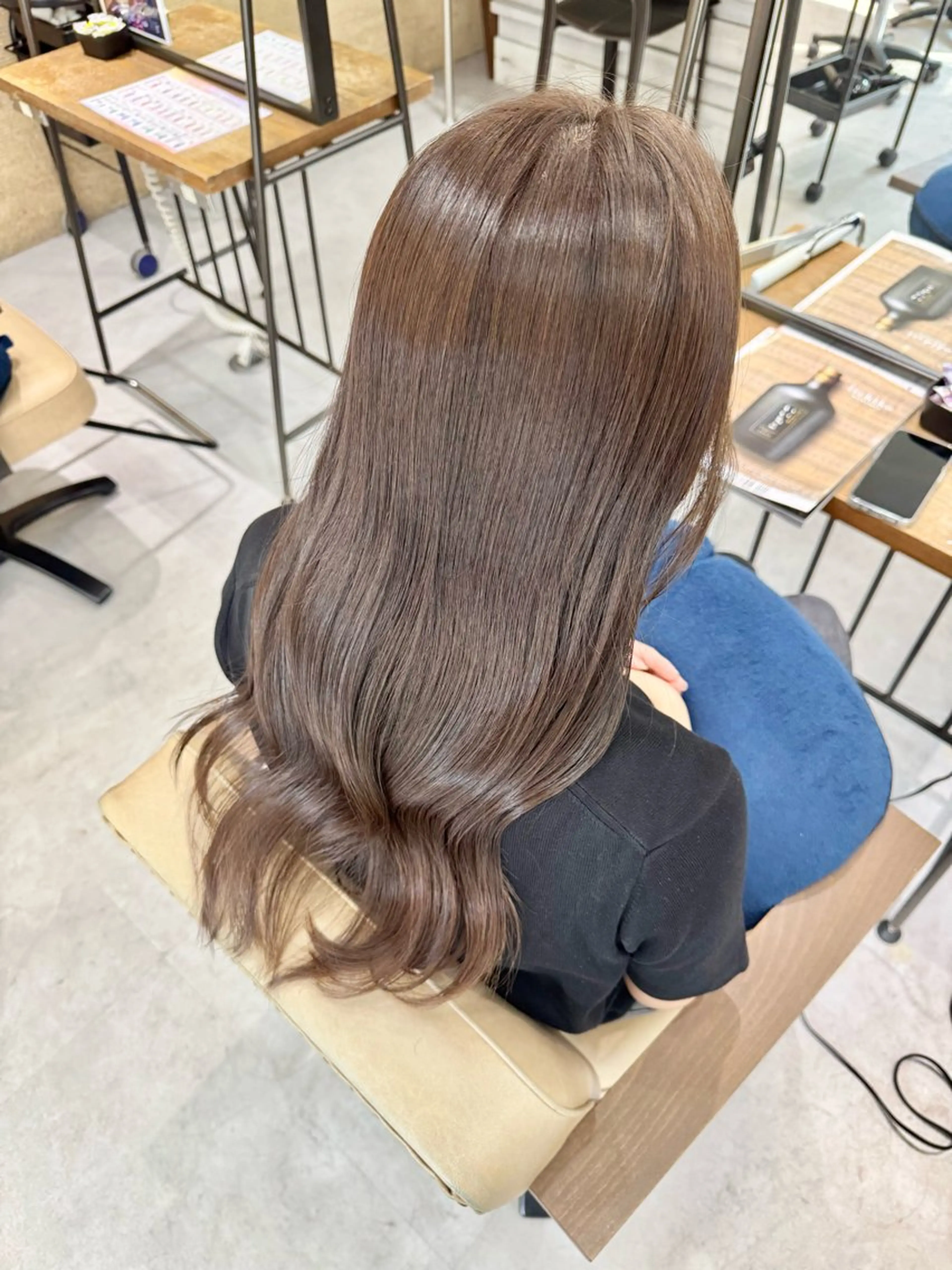 ロング カラー ヘアカラー Ouka/Wカラー/ 大人艶カラーのヘアスタイル