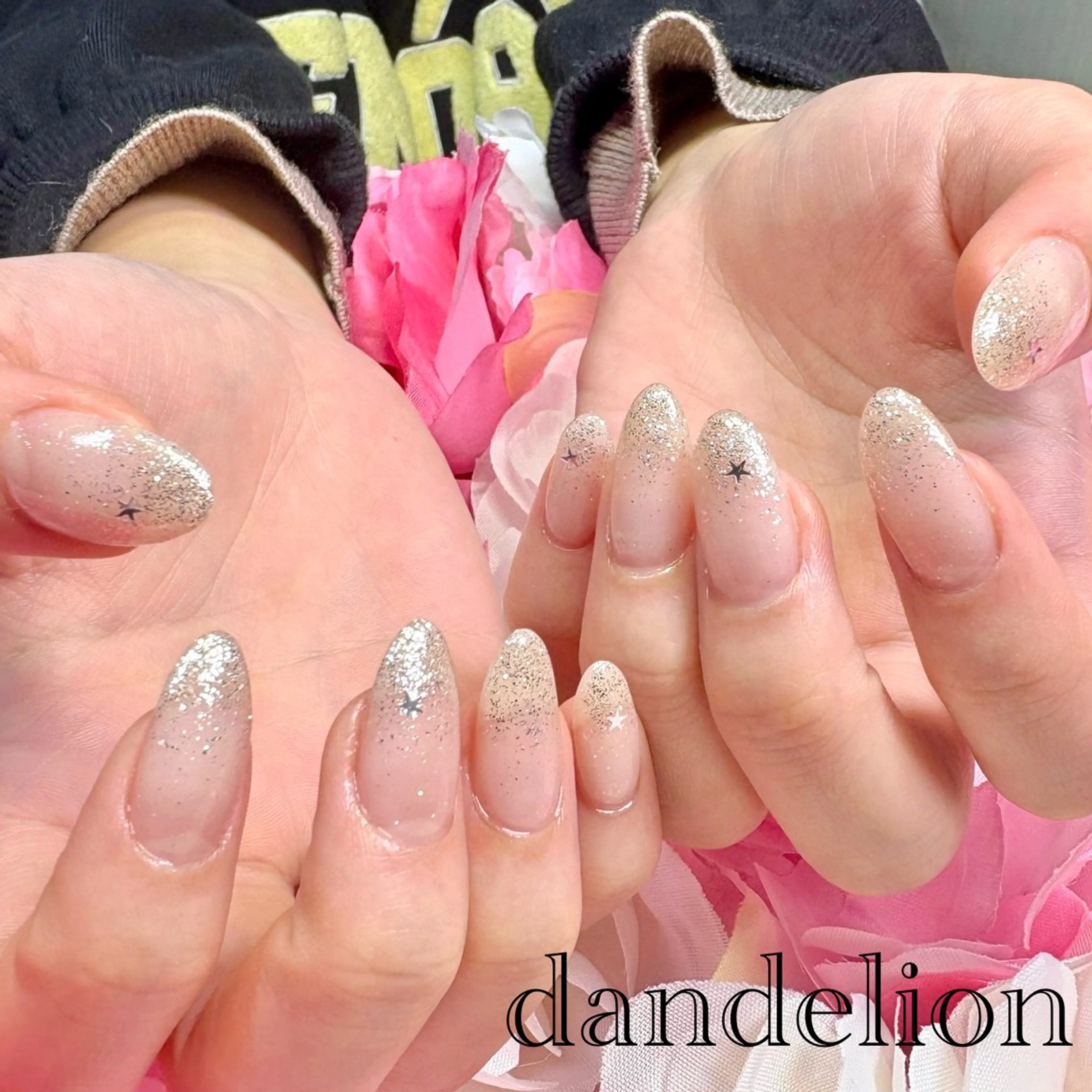 ネイル ハンドネイル ハンドケア dandelion ダンデライオンのネイルデザイン