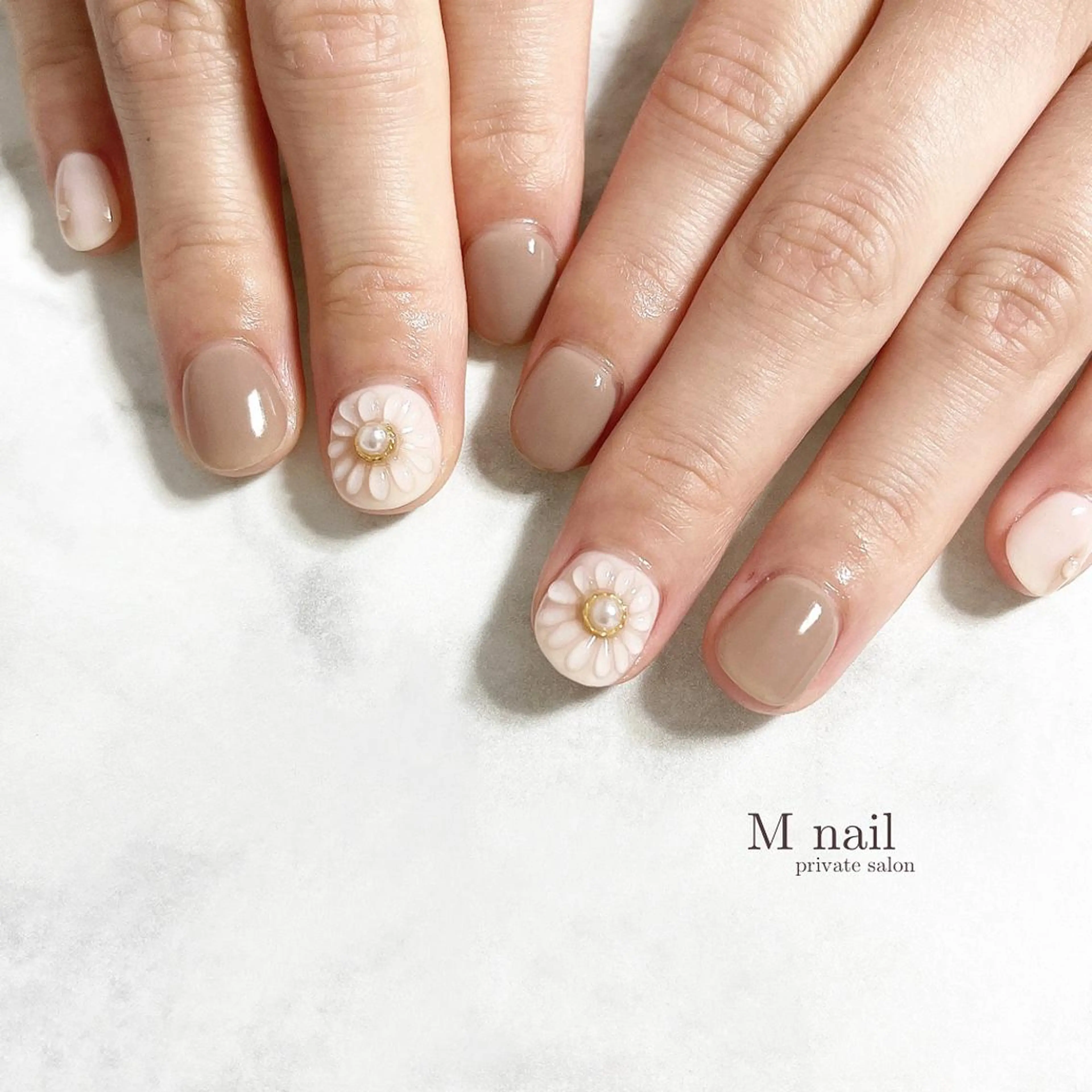 ネイル ハンドネイル M　nail所属・M nailのネイルデザイン