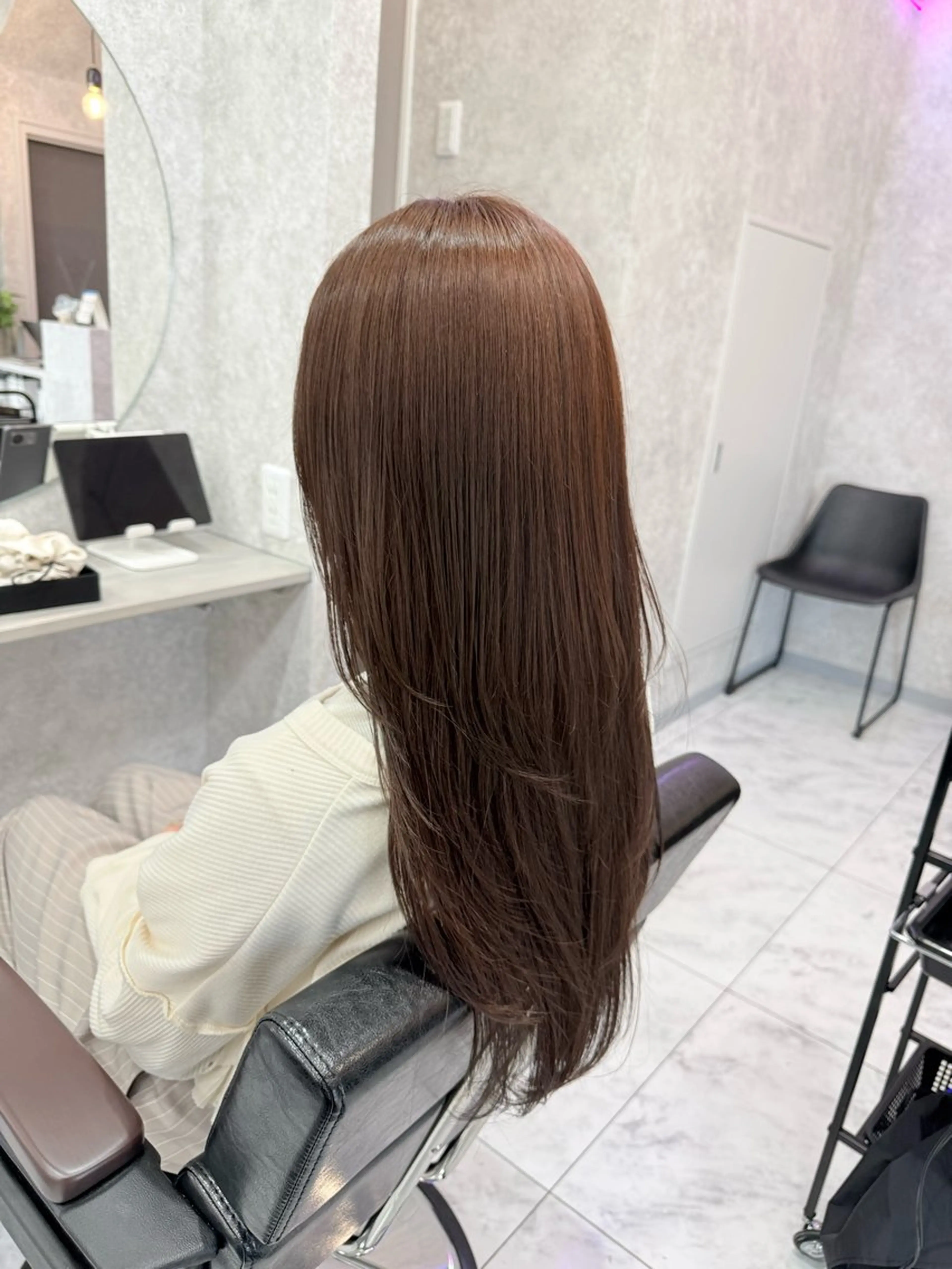 ロング カラー 🌺ハイトーン🌺 矢葺 なぎさ🌺🌺のヘアスタイル