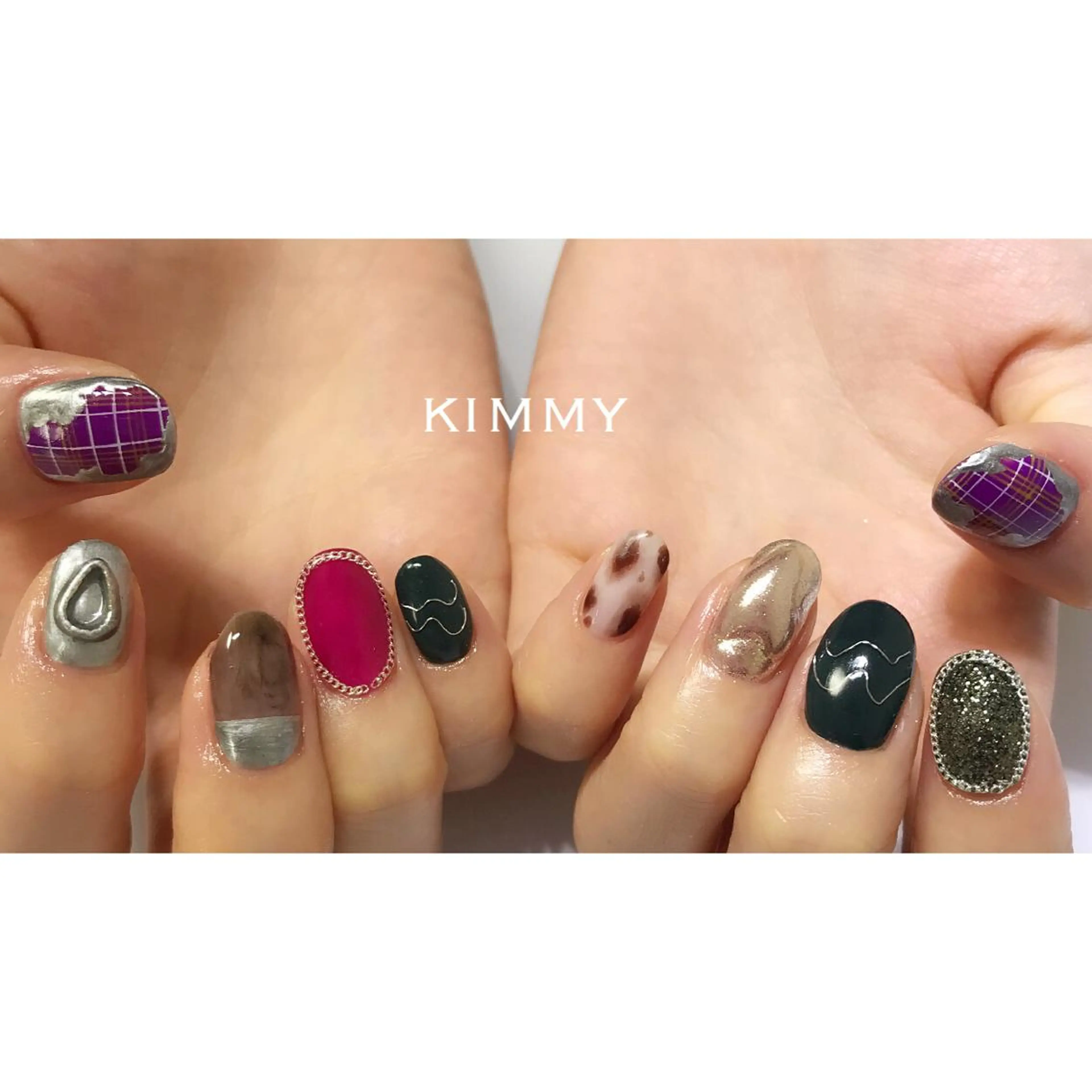 ネイル ハンドネイル kimmy nailsのネイルデザイン