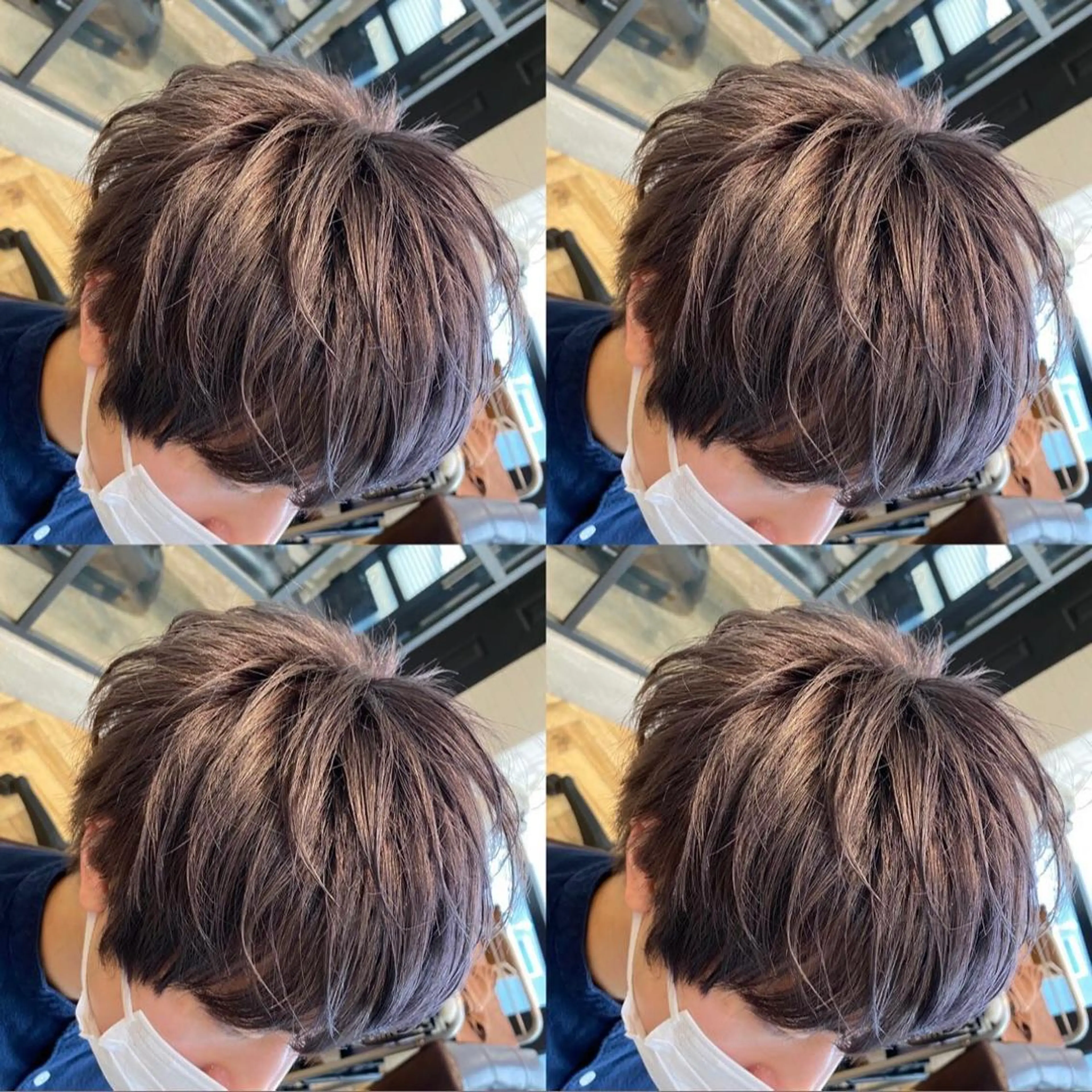 カラー メンズ 神山 大樹✂︎宇都宮江曽島のヘアスタイル