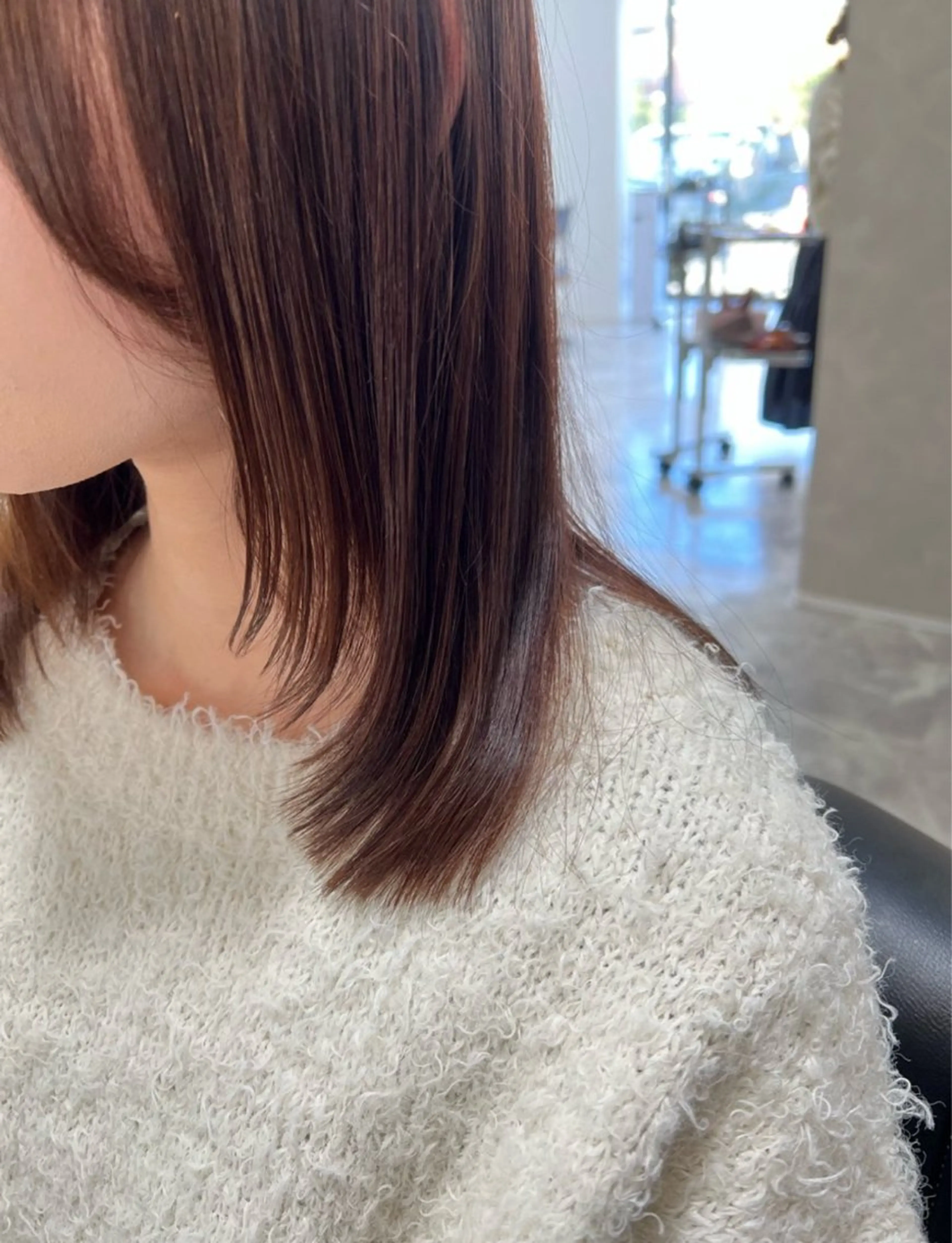 ミディアム 透明感/レイヤー💎 髪質改善/希美のヘアスタイル