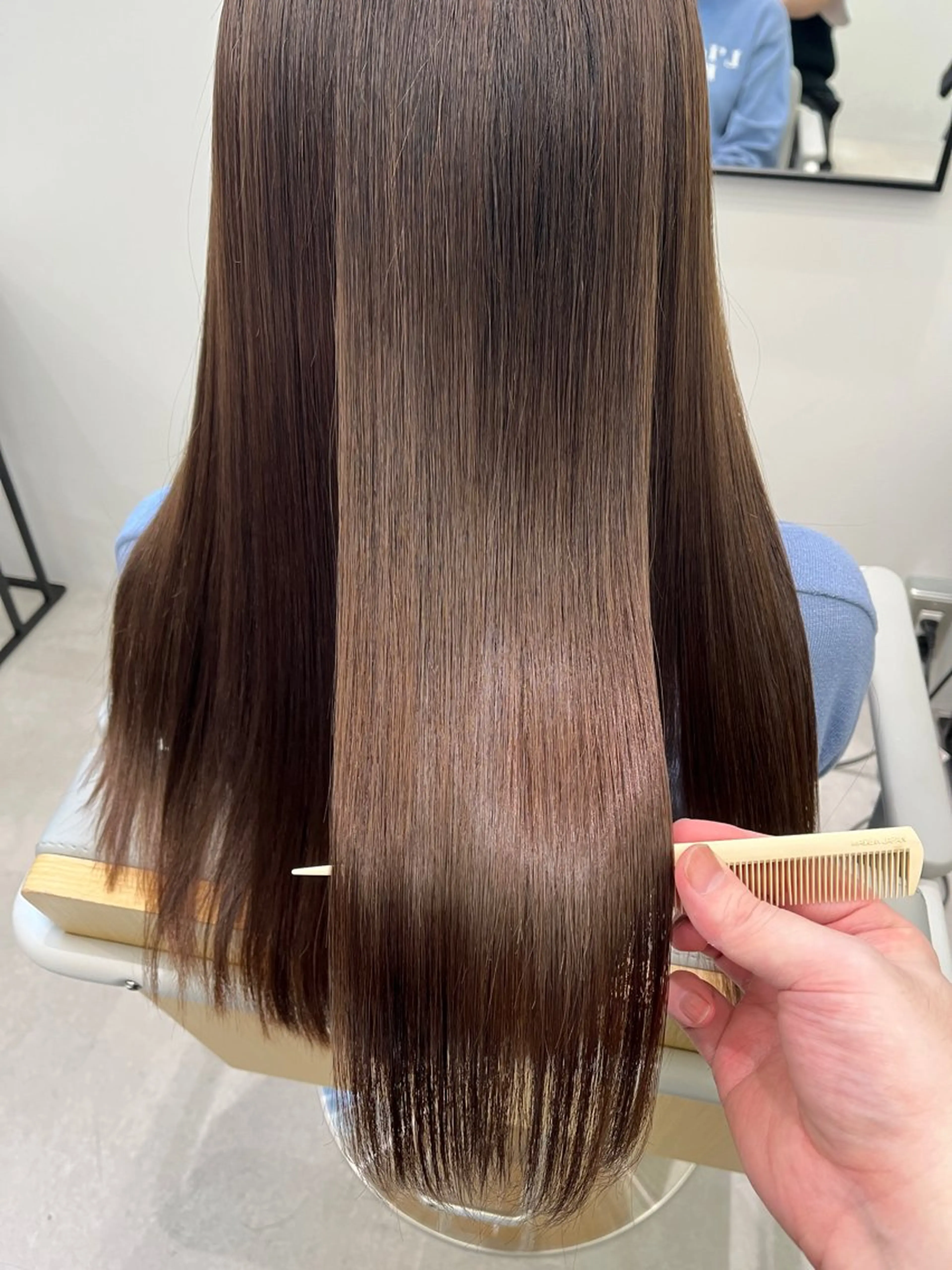 ロング 菅 樹希弥のヘアスタイル