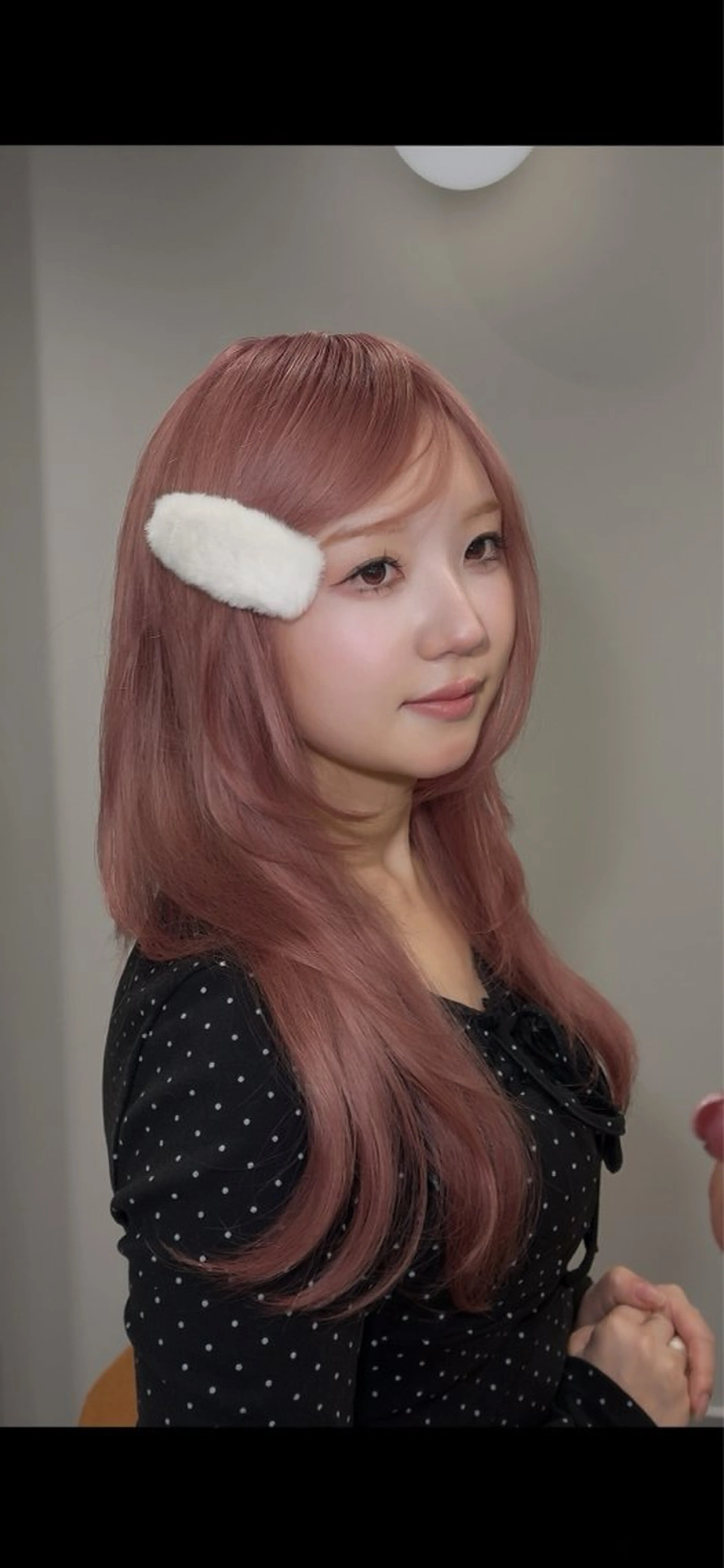 ロング レイヤーカット カット ✂︎✂︎MOMO池袋 EMANON③🩵のヘアスタイル