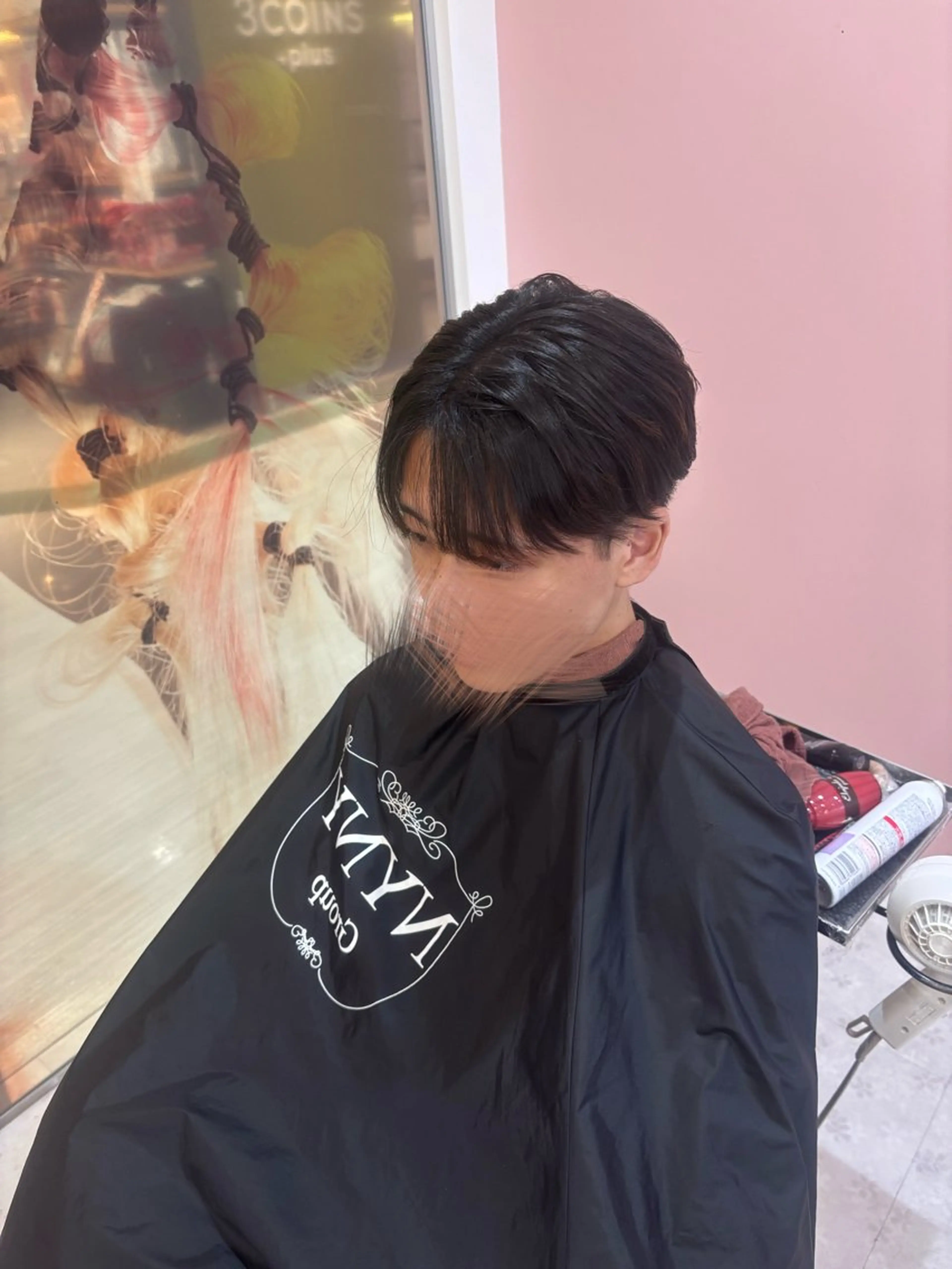 メンズ 韓国ヘア／カラー ／女性モデル募集中のヘアスタイル