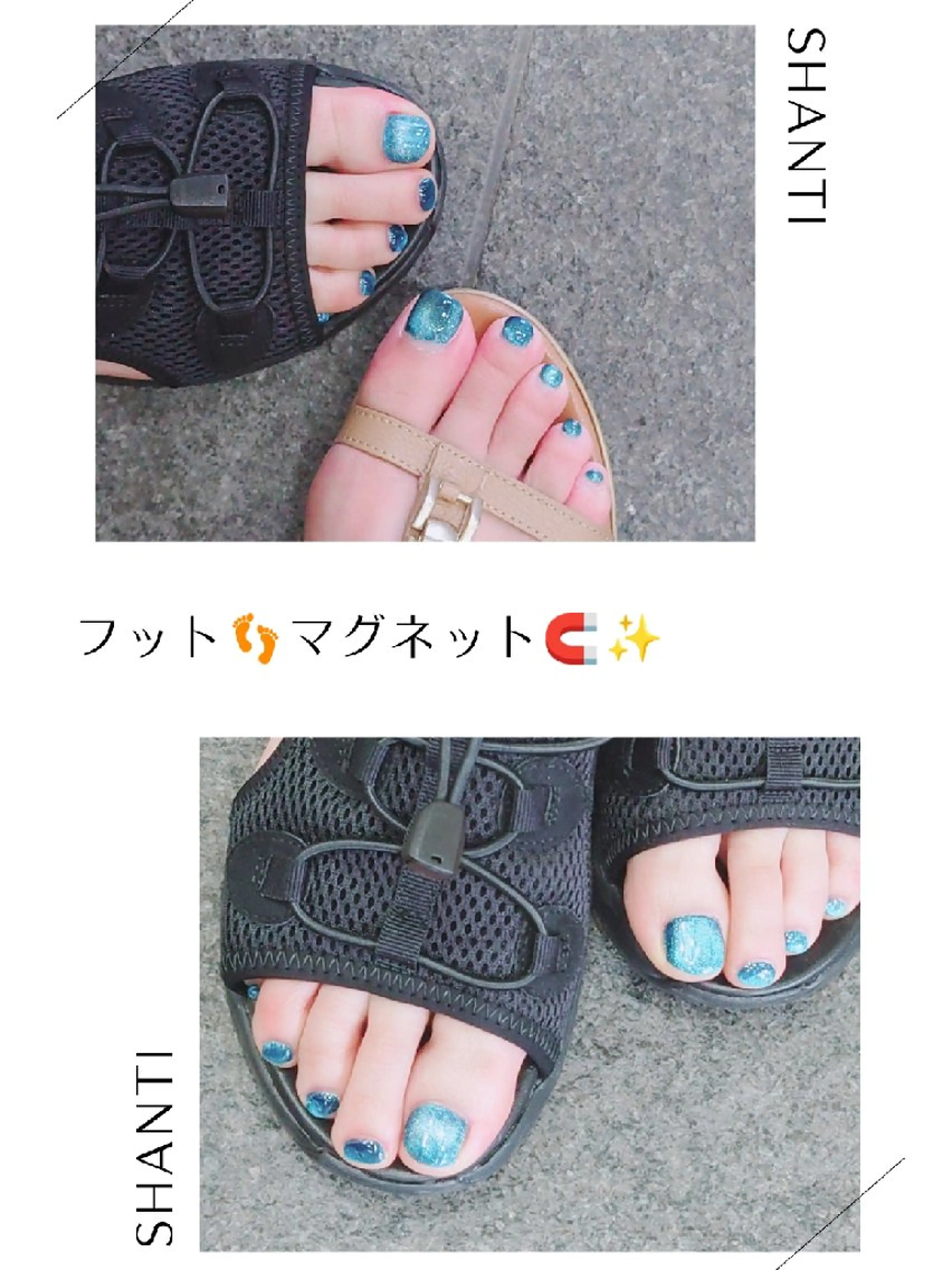 ネイル マグネットネイル ♪おとねいる♪
 feat.C&Bおとのネイルデザイン