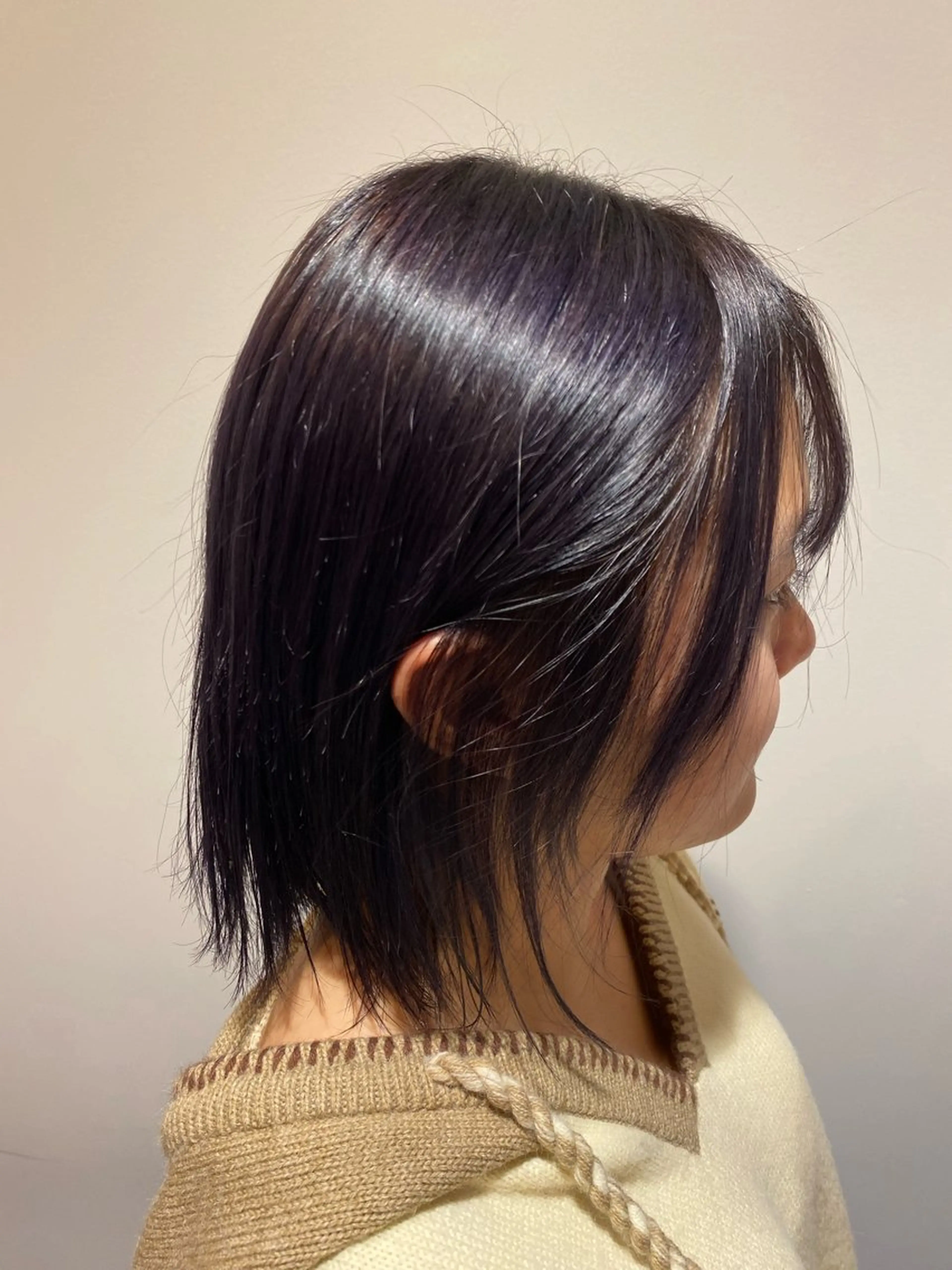 ミディアム ヘアカラー トリートメント 関谷 のぞみのヘアスタイル