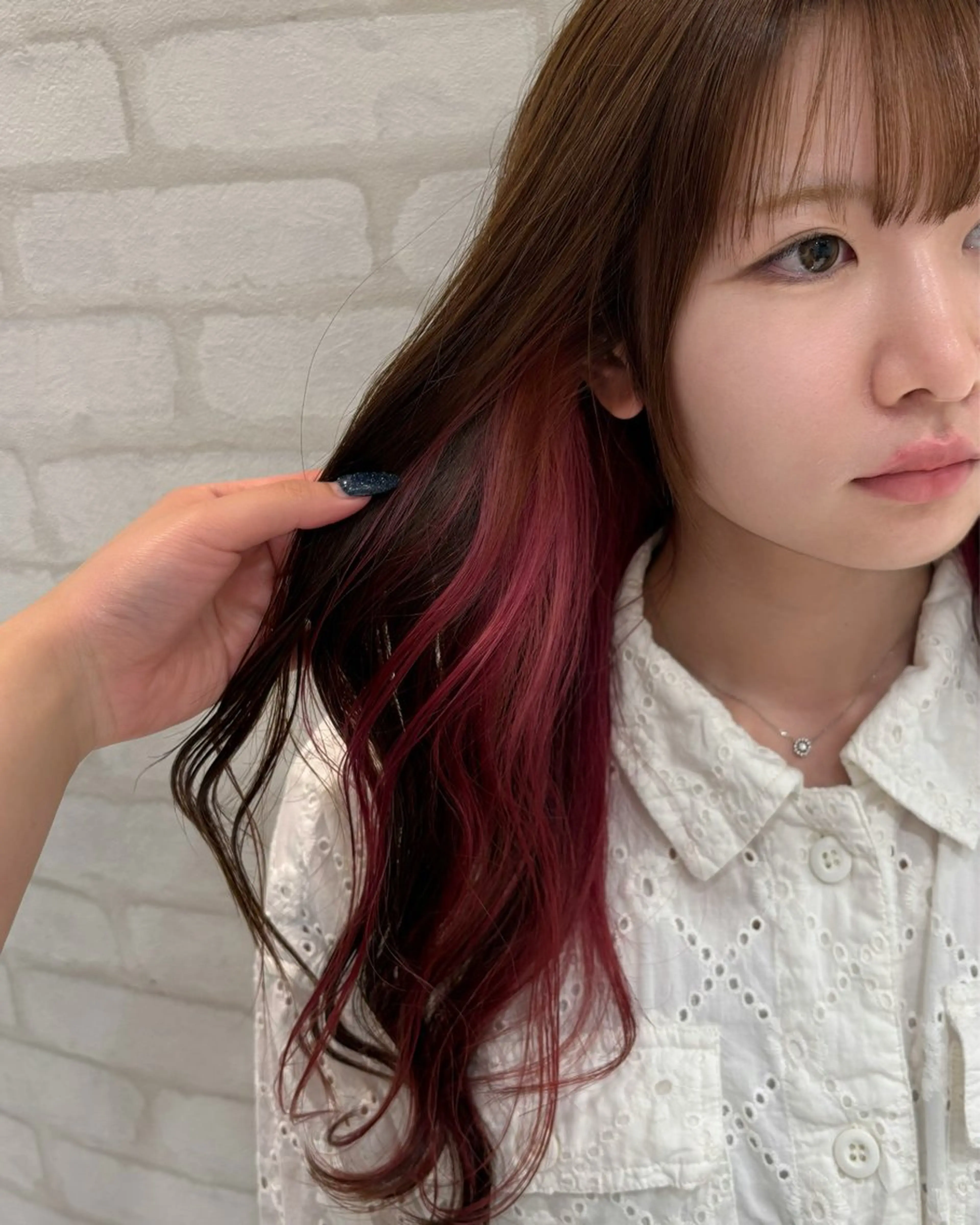 カラー EARTH 田端咲希のヘアスタイル