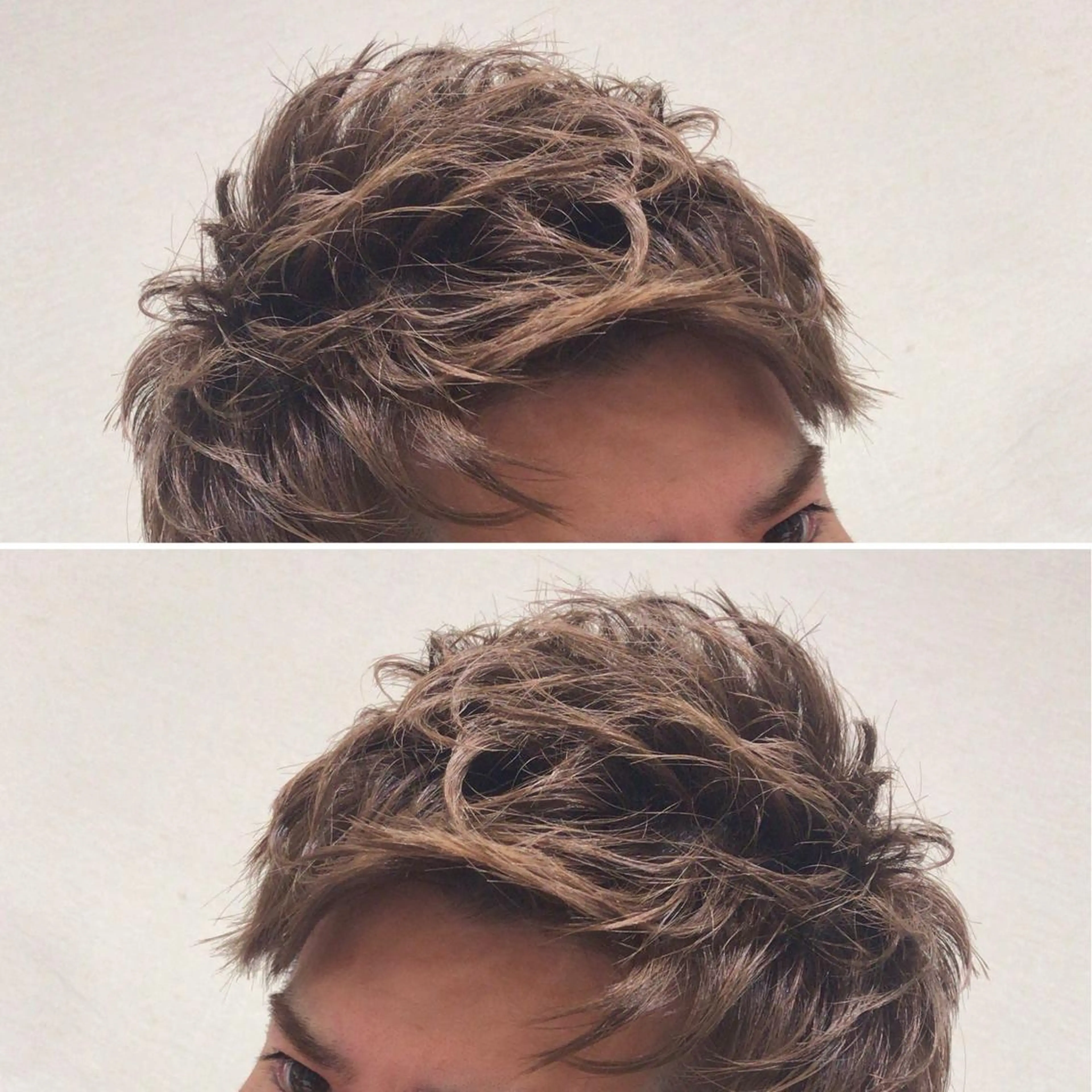 ショート カラー メンズ 【メンズ縮毛矯正】 田中秀斗のヘアスタイル