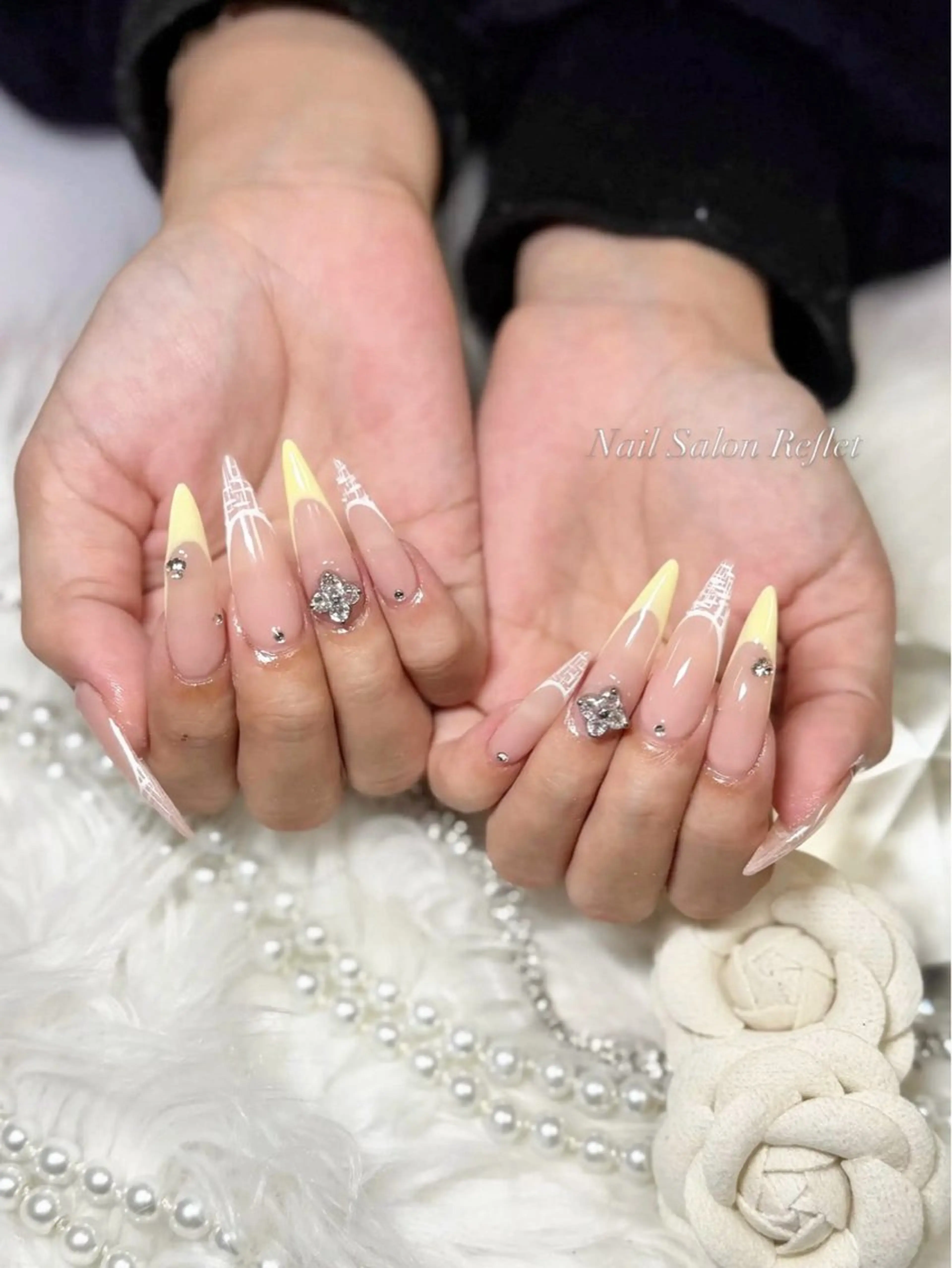 ネイル ハンドネイル nailsalon Refletのネイルデザイン