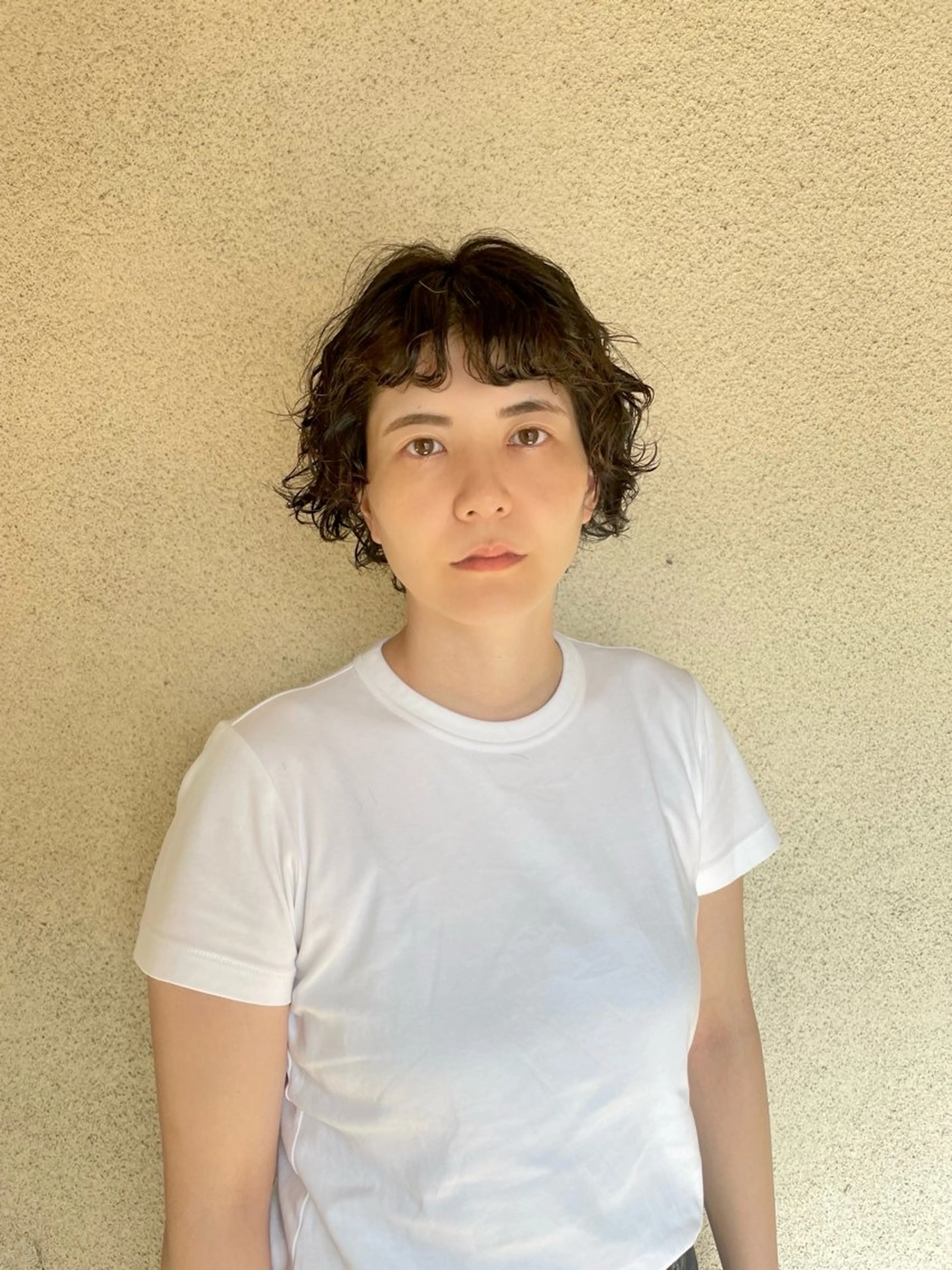 ショート パーマ カット パーマ トリートメント ヨシアキ/パーマ/ ウルフ/ボブ/メンズのヘアスタイル