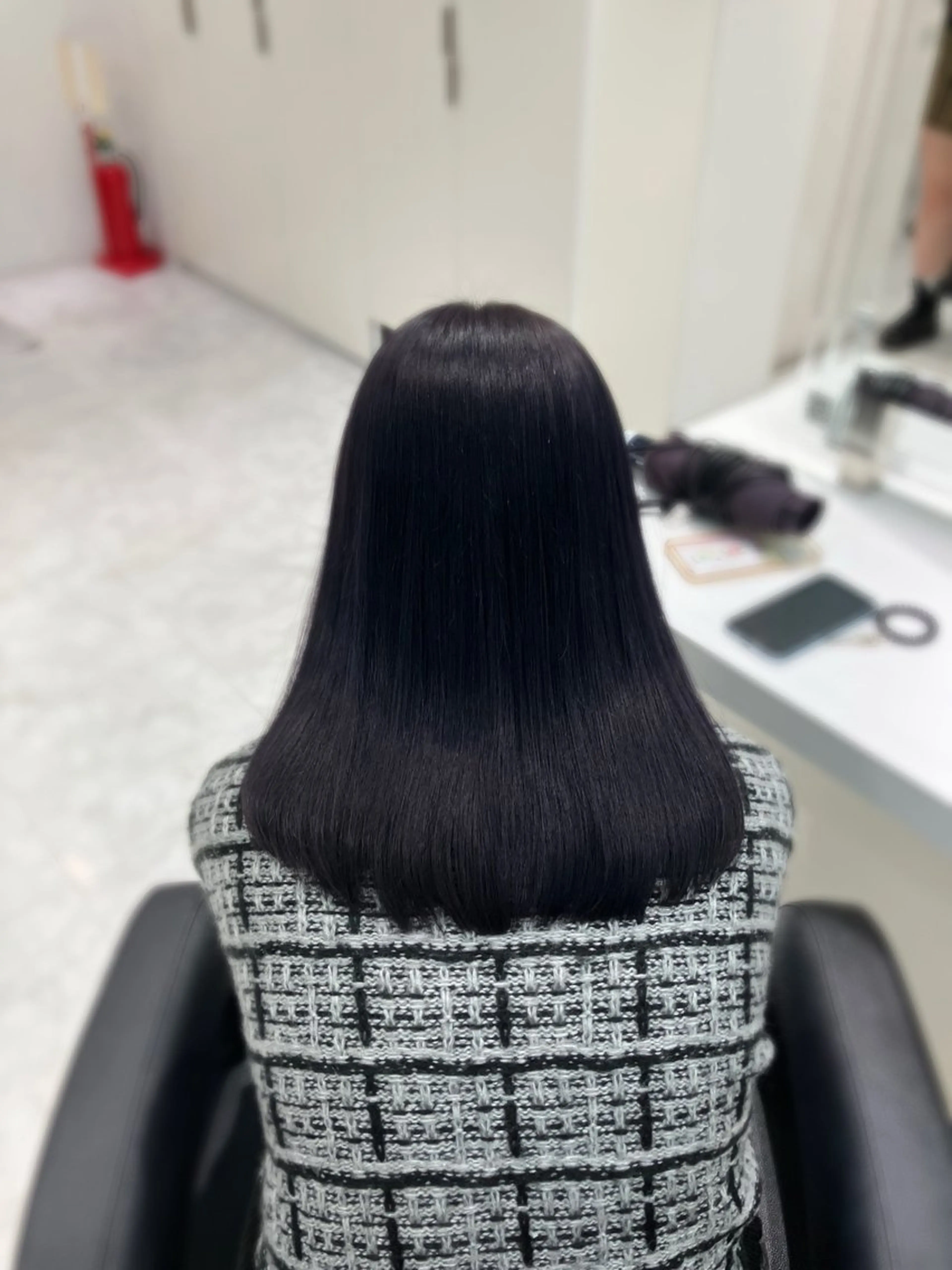 セミロング カラー ヘアアレンジ 💓ブリーチ特化 透明感💓あい💓のヘアスタイル