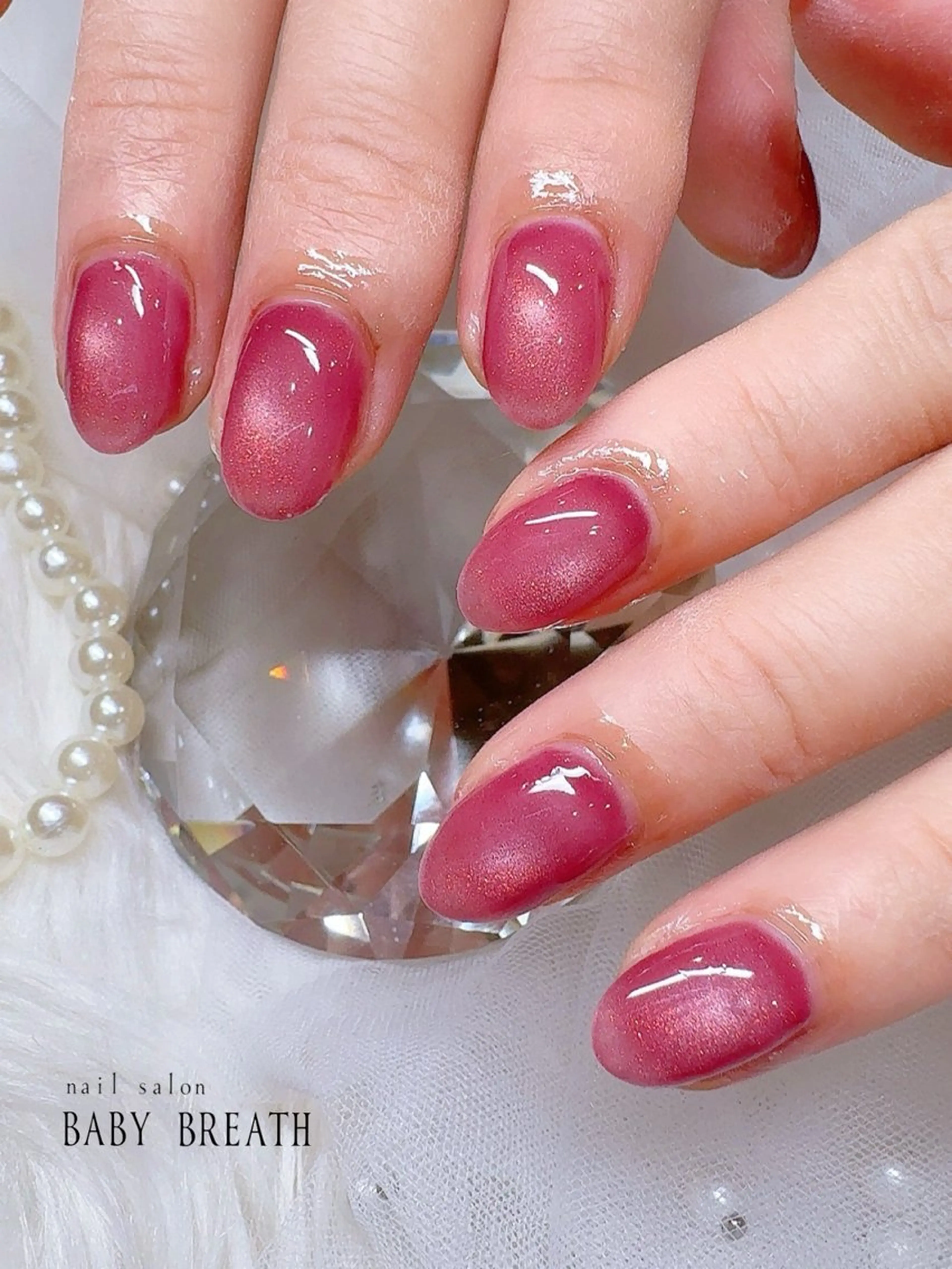 ネイル アートネイル フラッシュネイル フットネイル グラデーション ラメ(グリッター) ハンドネイル y natsumiのネイルデザイン