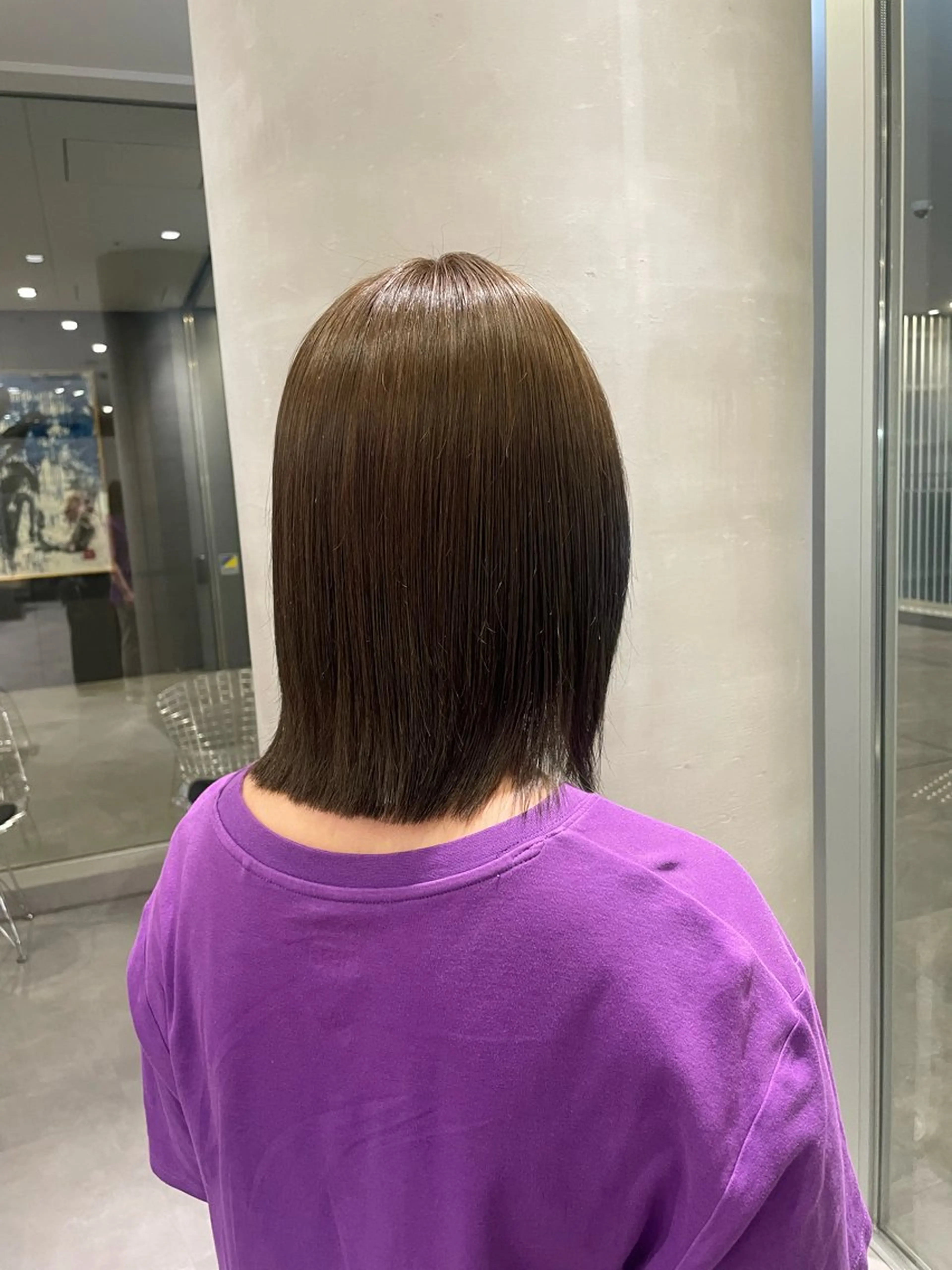 ミディアム カット／ブリーチ🐏 モデル募集中 ナナホのヘアスタイル