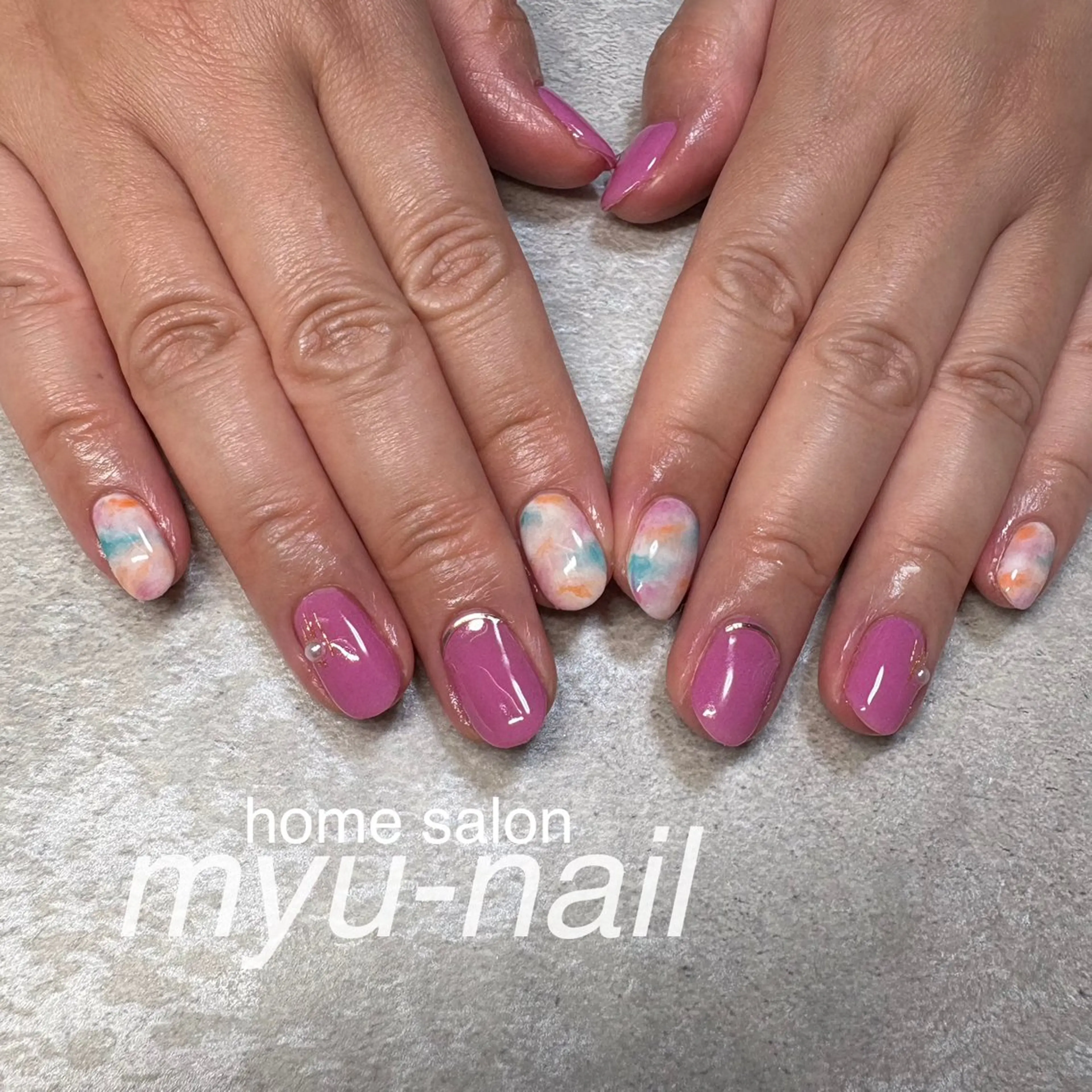 ネイル ホームサロン myu-nailのネイルデザイン