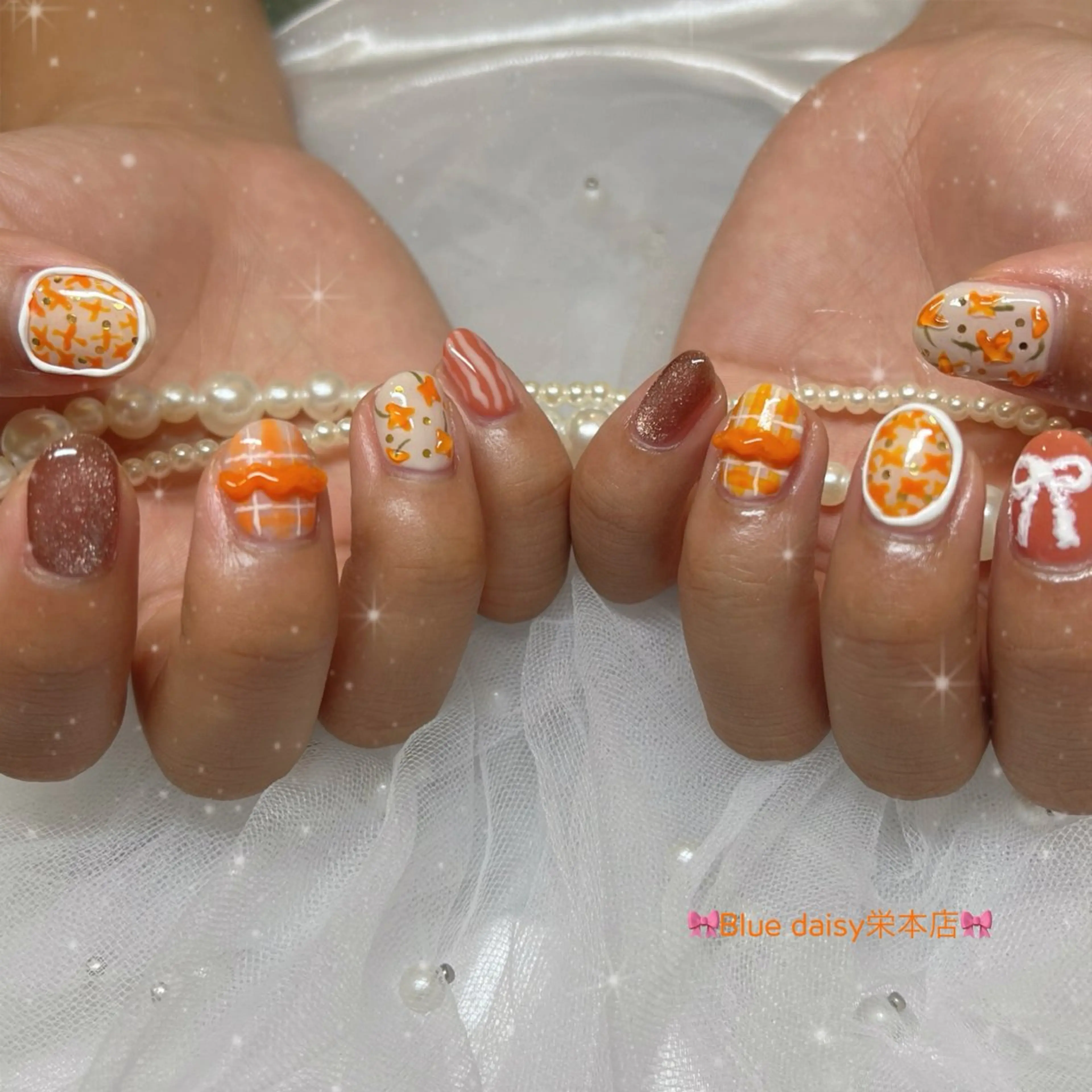 ネイル アートネイル ハンドネイル ブルーデイジー栄本店所属・BlueDaisy 栄本店のネイルデザイン