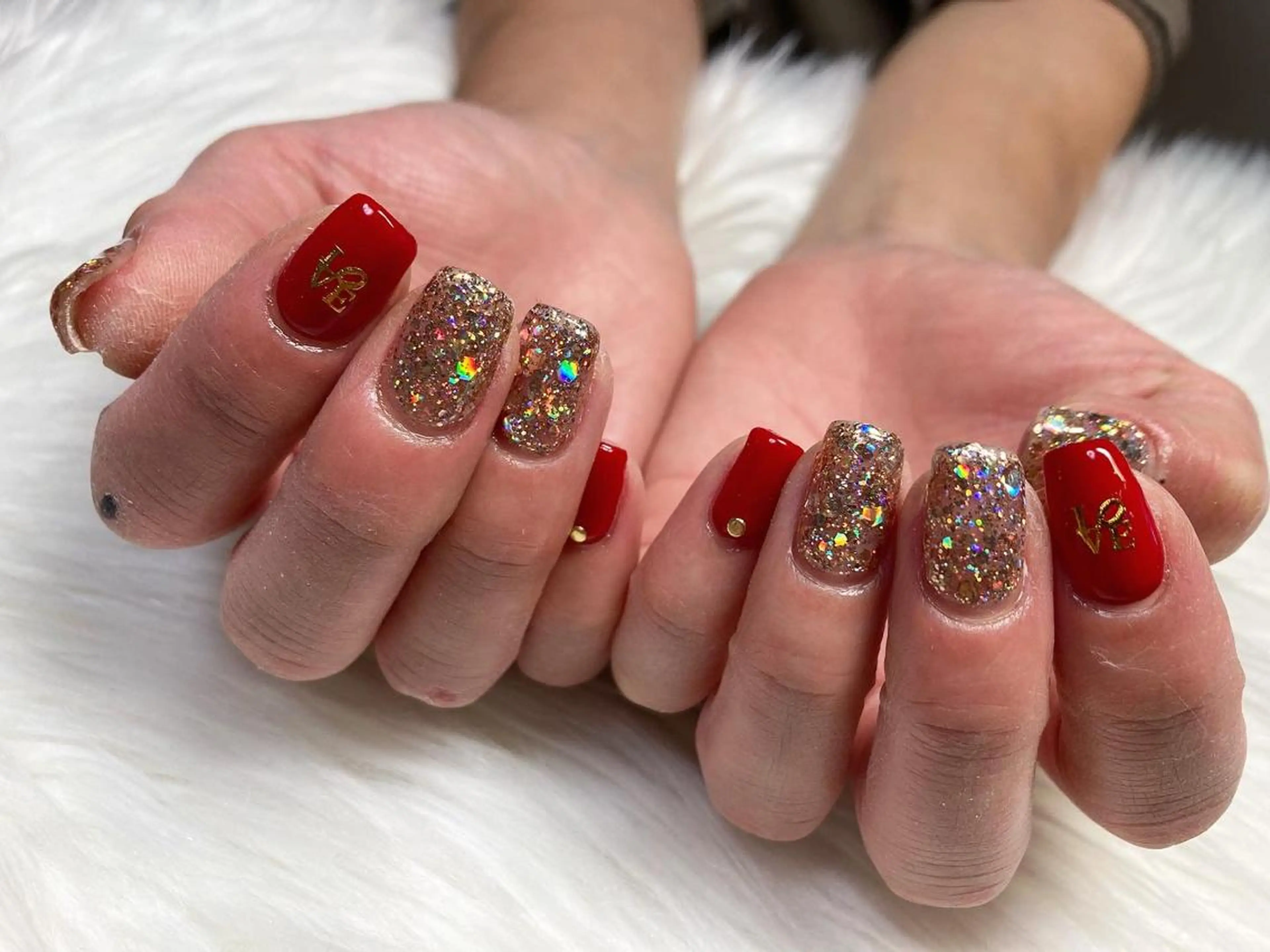 ミディアム ネイル nail yukkoのネイルデザイン