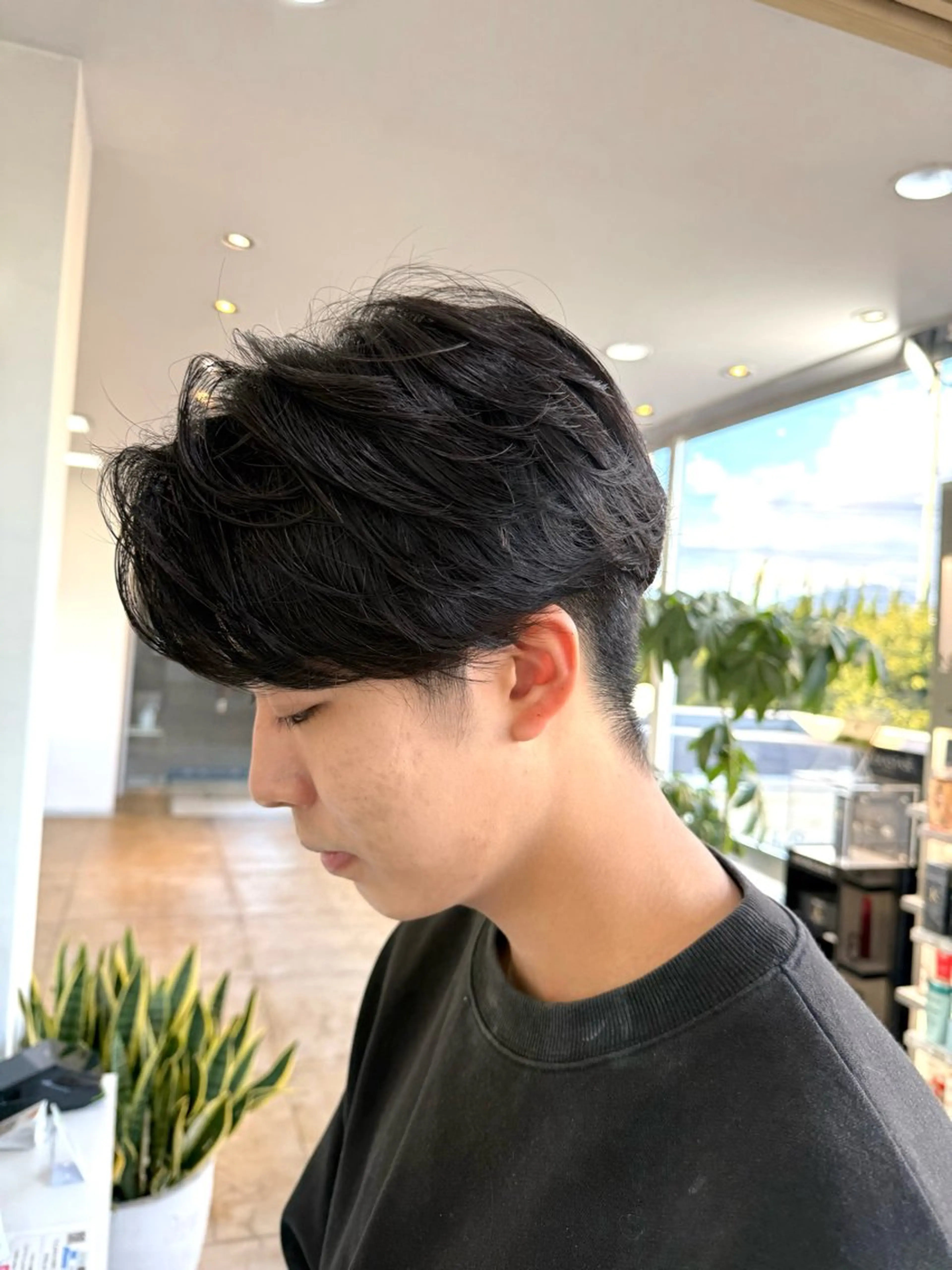 ショート メンズ 森本 光貴のヘアスタイル