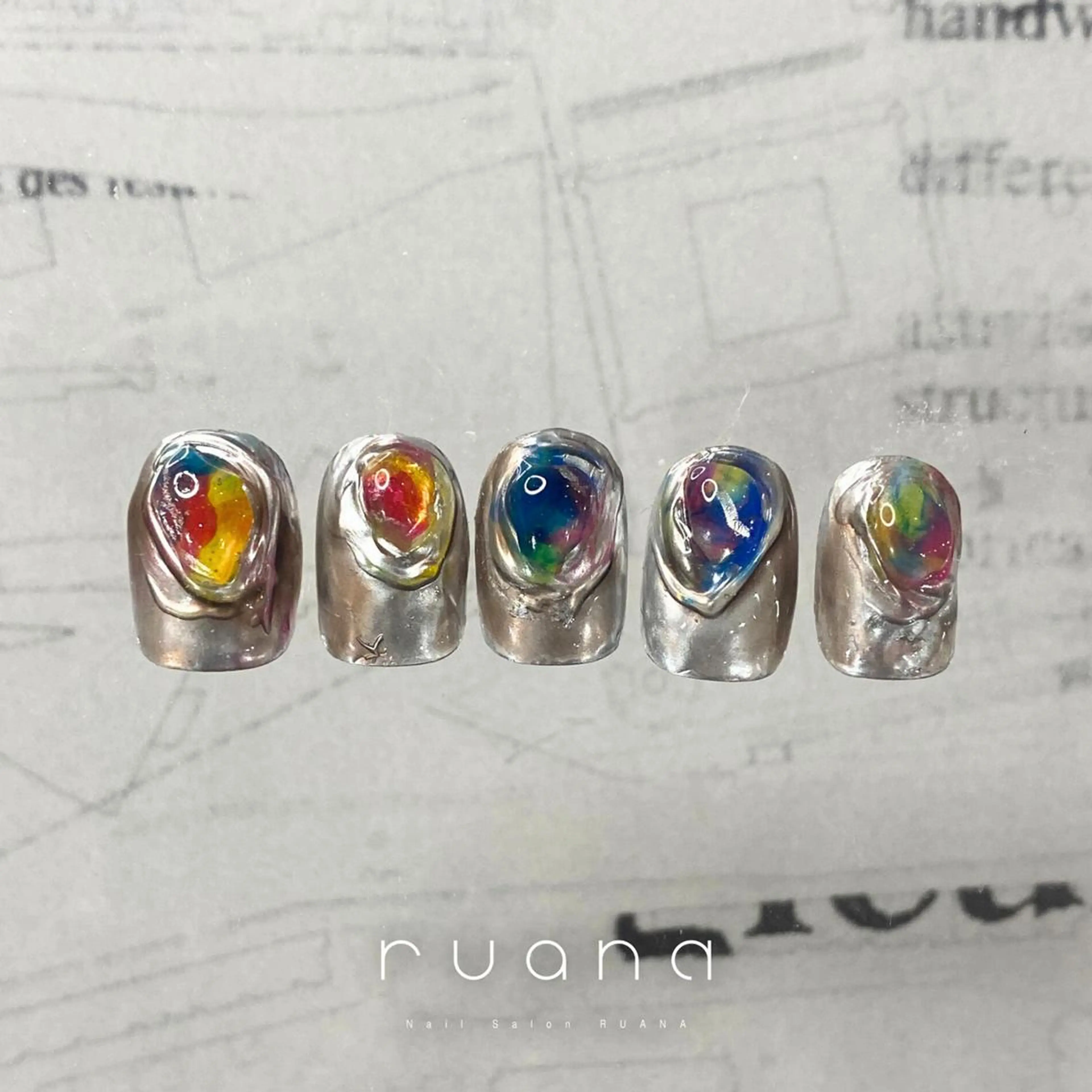 ネイル 藤元 日々和のネイルデザイン