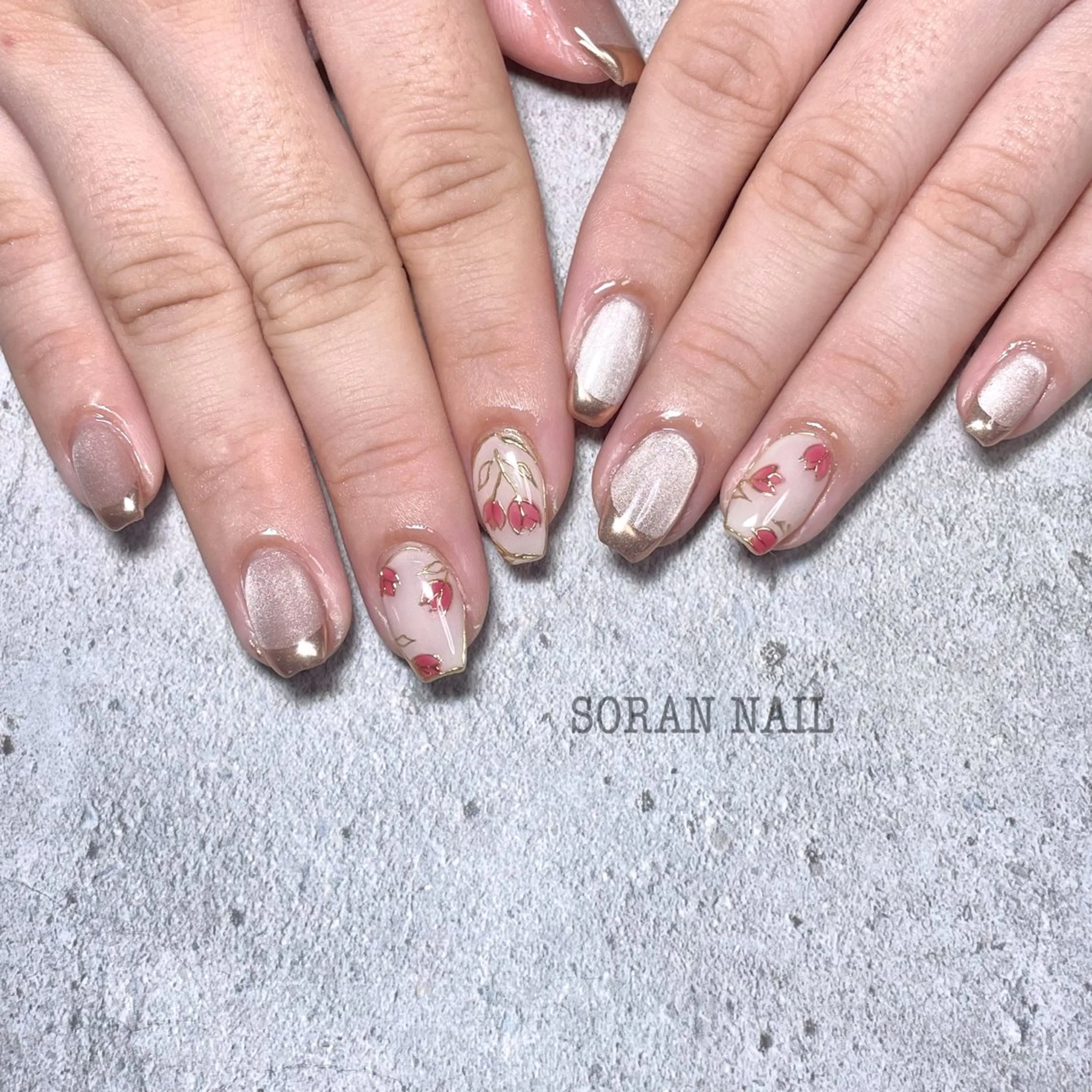 ネイル ハンドネイル soran nailのネイルデザイン