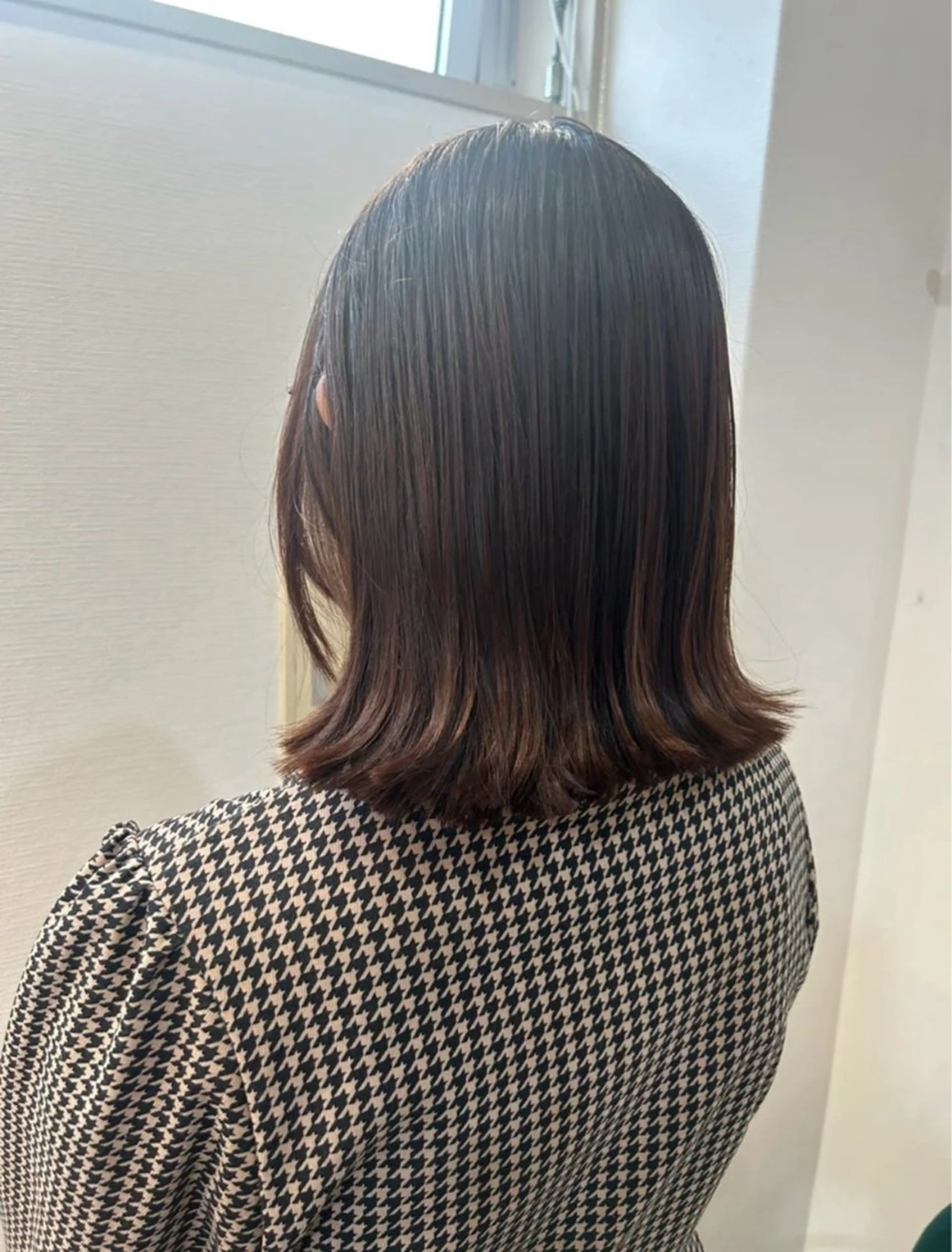 ミディアム こむぎ/ky-go6 ボブ/レイヤーのヘアスタイル