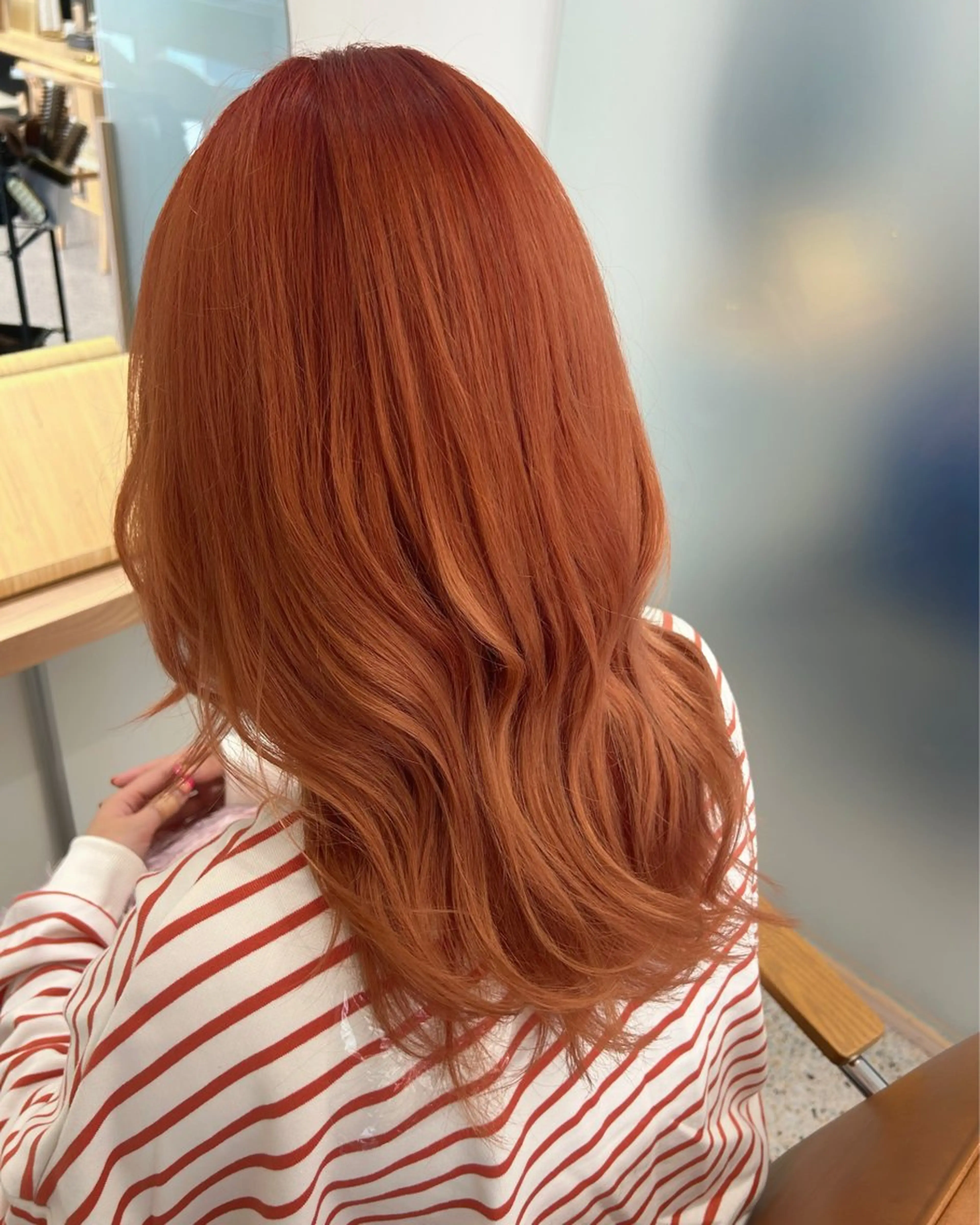 ミディアム unica緑地公園 カンダコウキのヘアスタイル