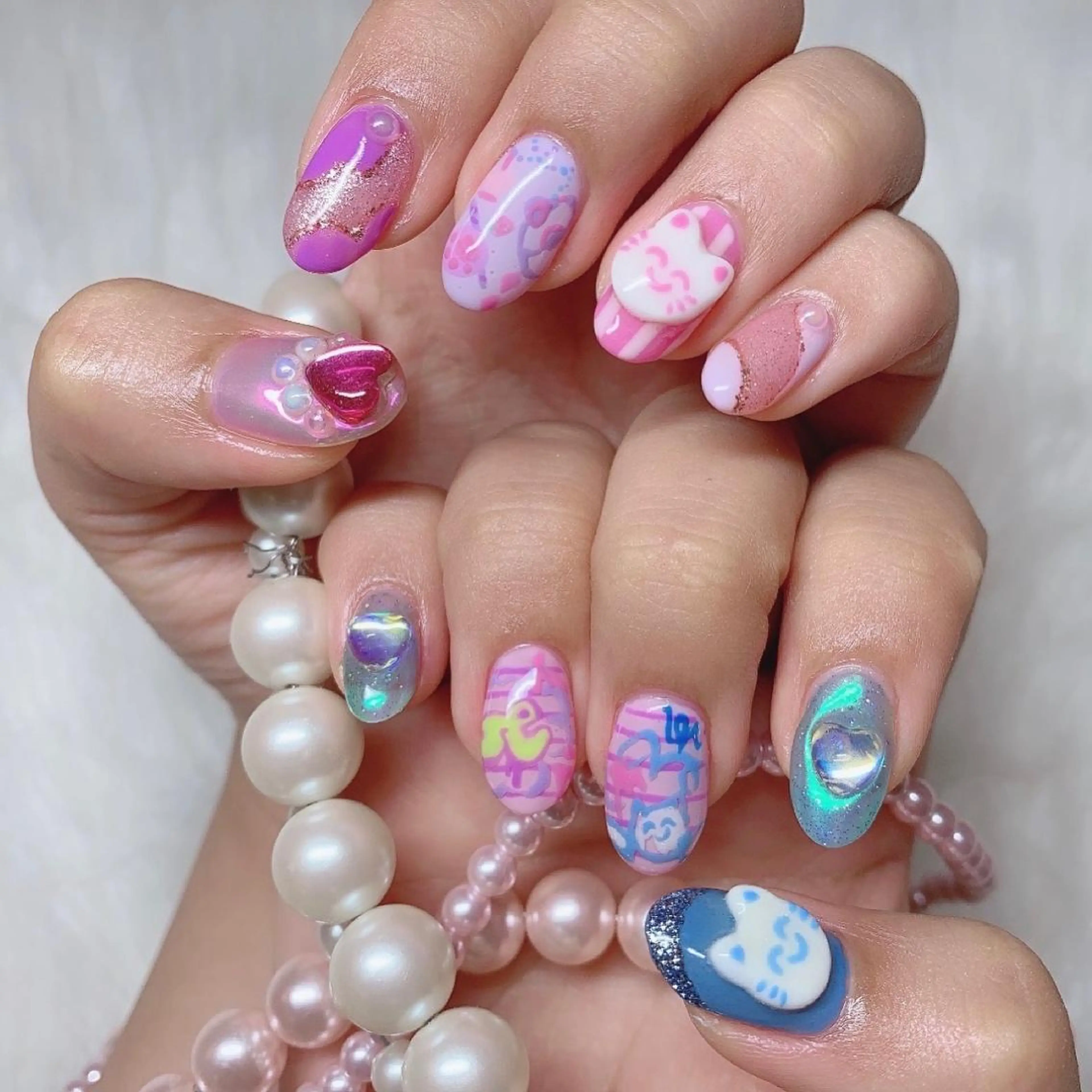 ネイル nail salon Pink Aliceのネイルデザイン