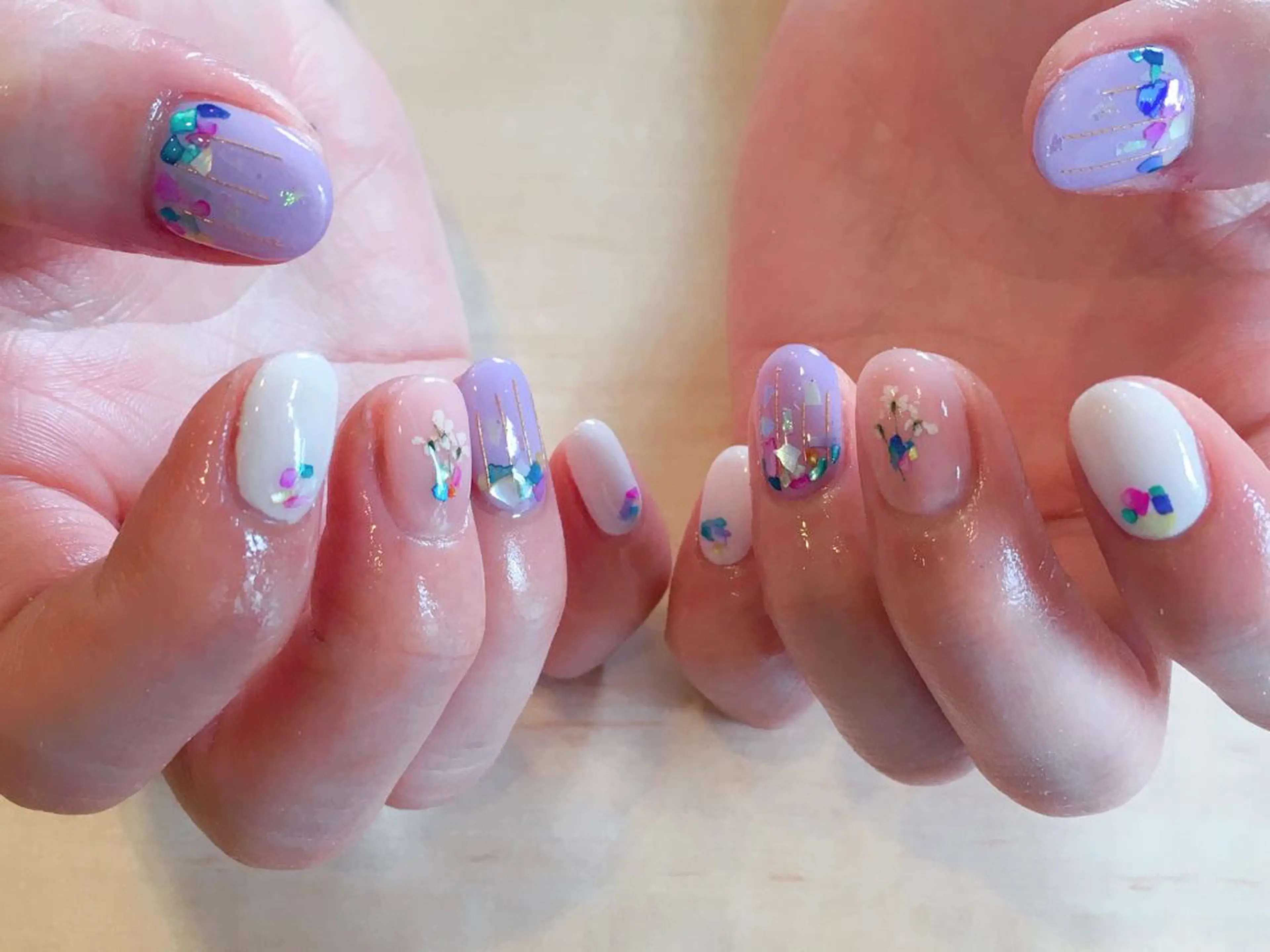 ネイル ハンドネイル にしぐち はるかのネイルデザイン