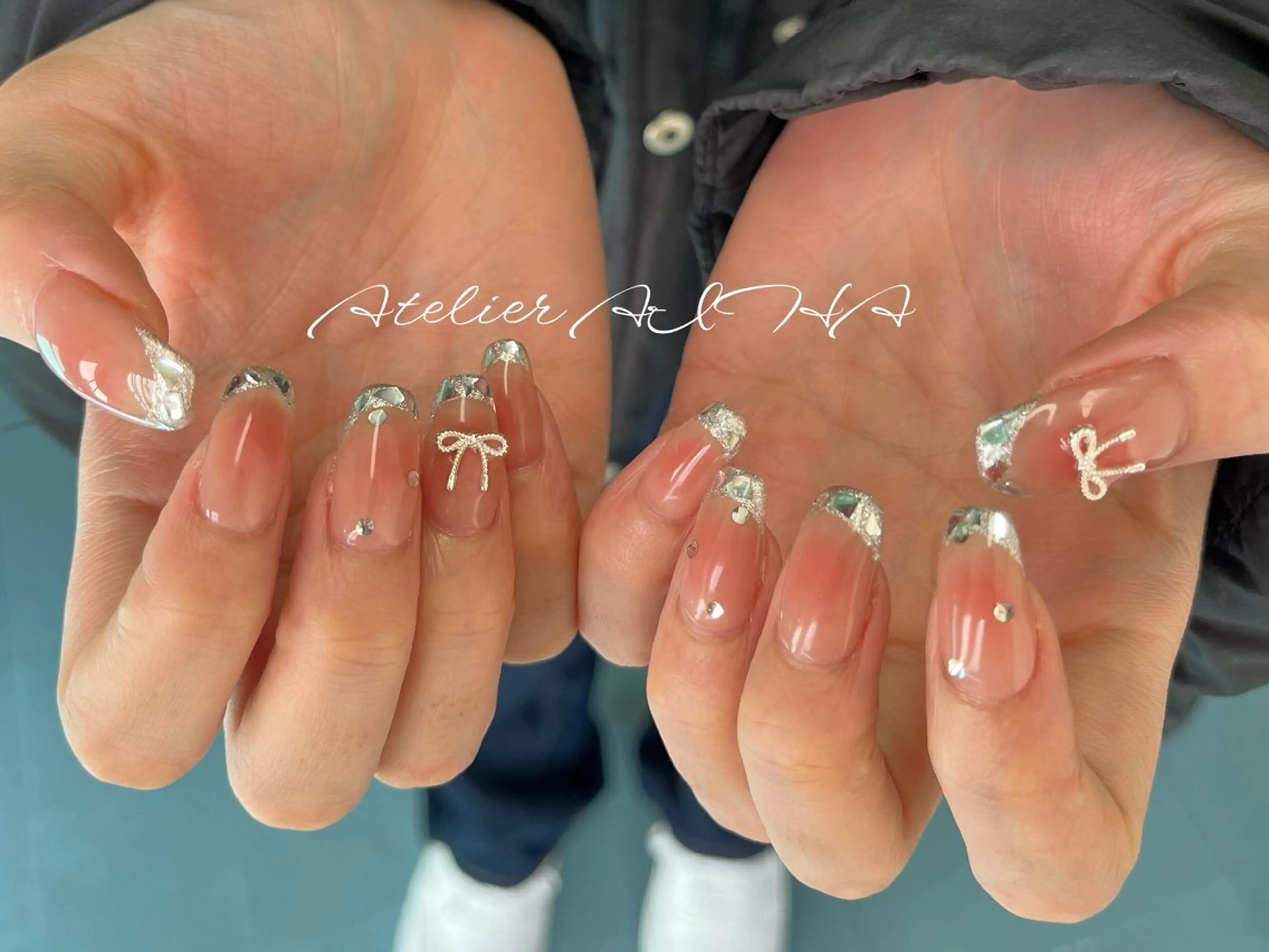 ミディアム ハンドネイル アトリエAIHA所属・アトリエAIHA★ フィルイン推奨サロンのネイルデザイン