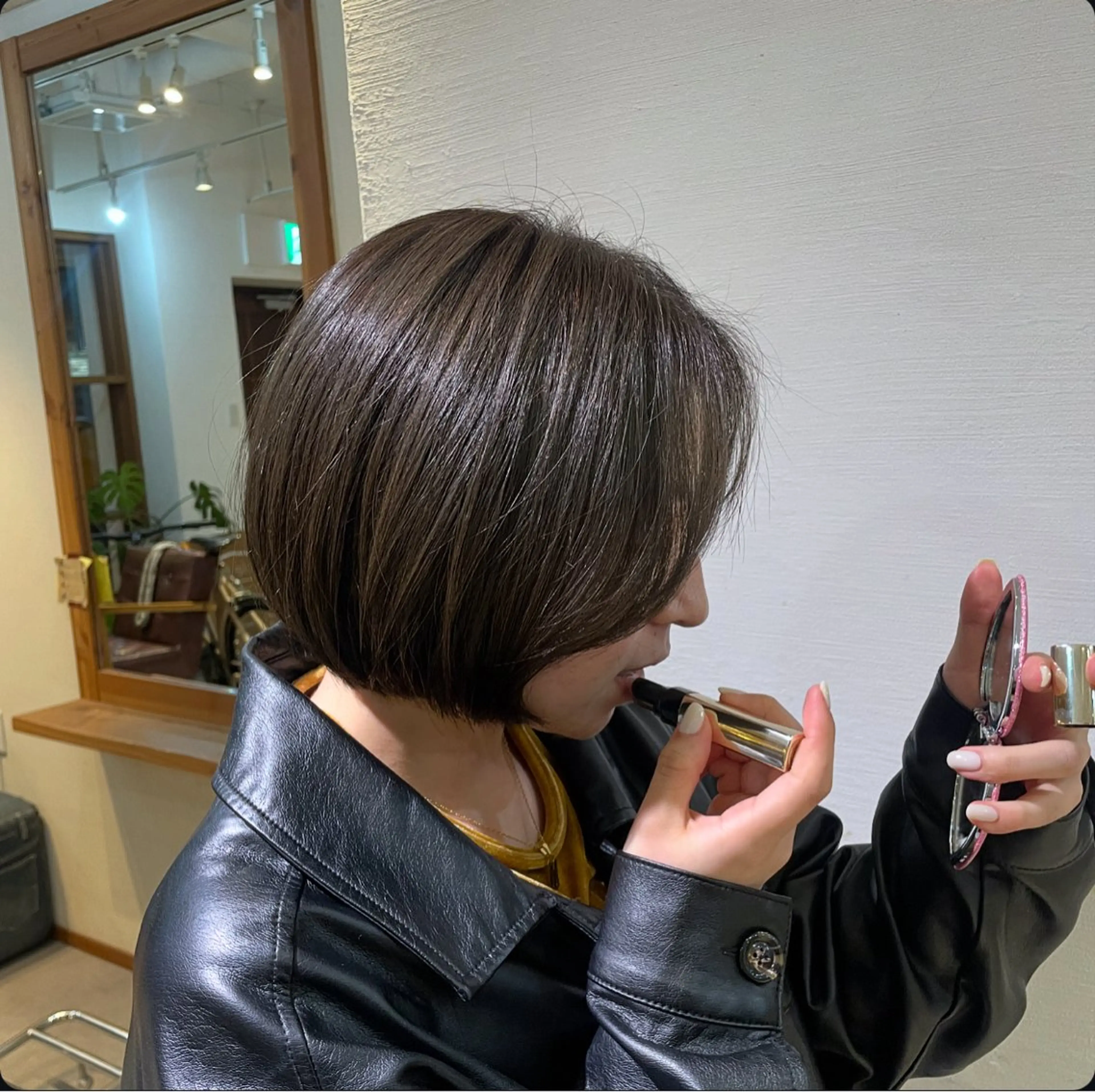 カラー ブラウンカラー Revie  hair所属・Hiyori/透明感 /ボブ/矢場町のヘアスタイル