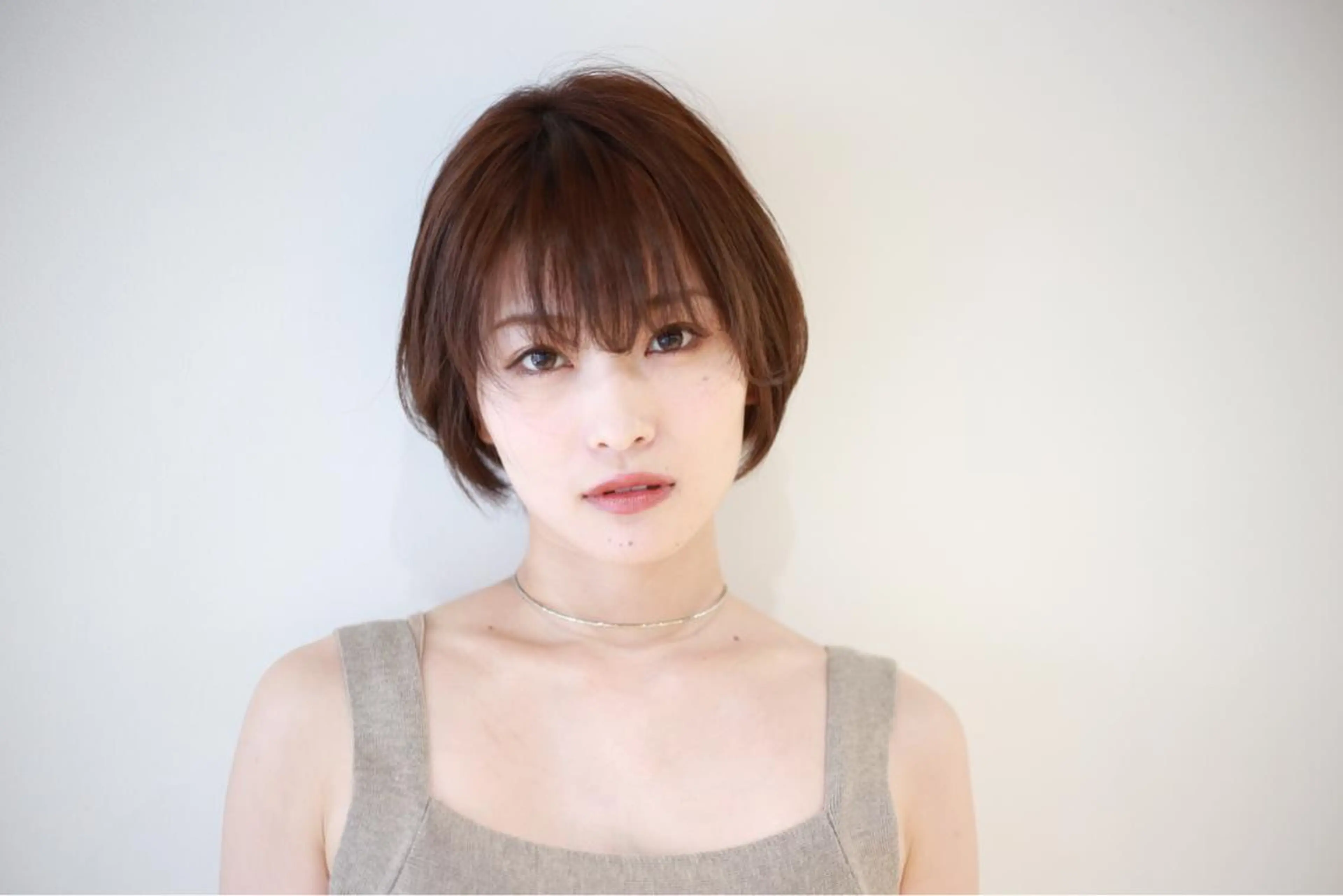 ショート カラー カット ヘアカラー なりたいが叶う ながしまじゅんきのヘアスタイル