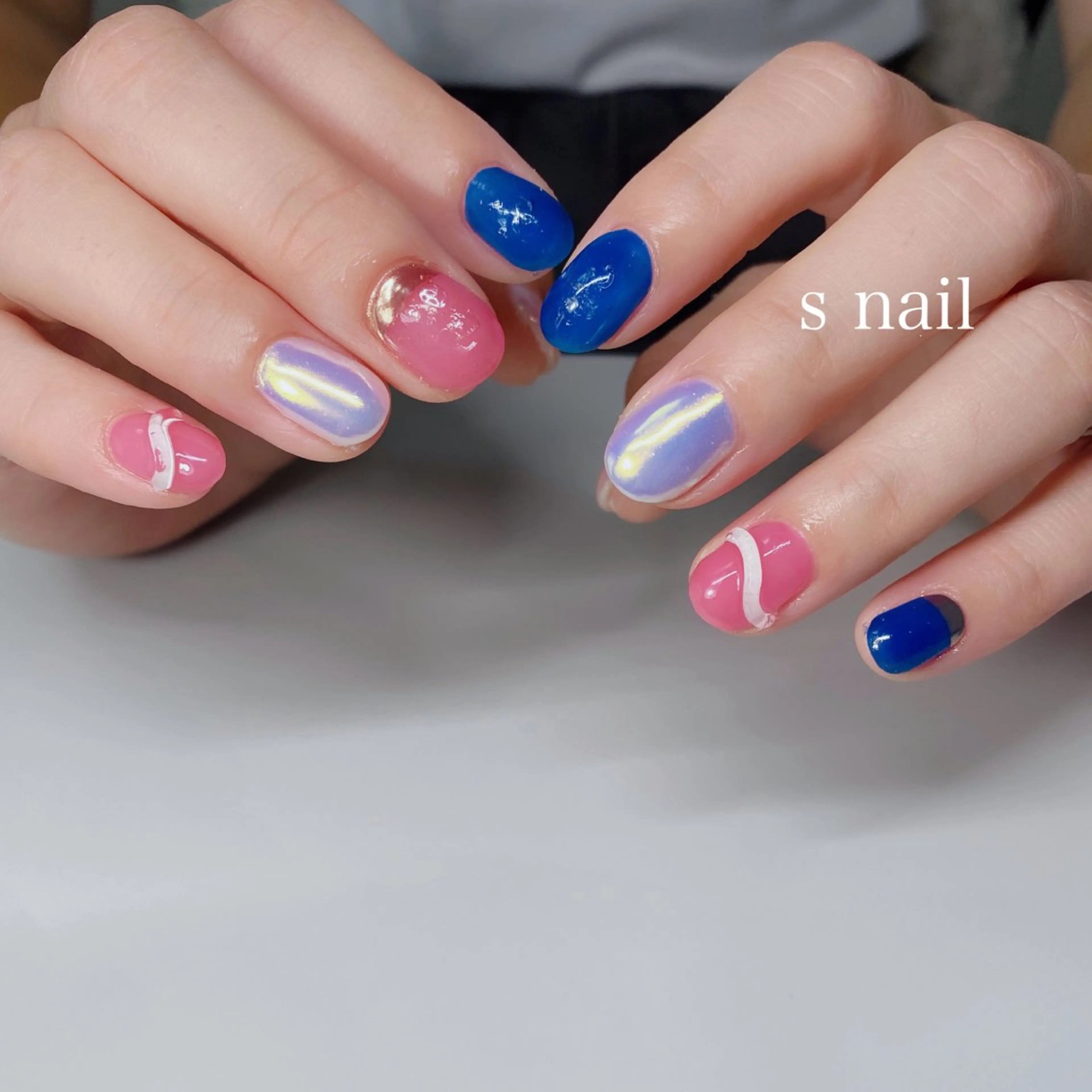 ネイル アートネイル ハンドネイル s nail さとよしみゆきのネイルデザイン