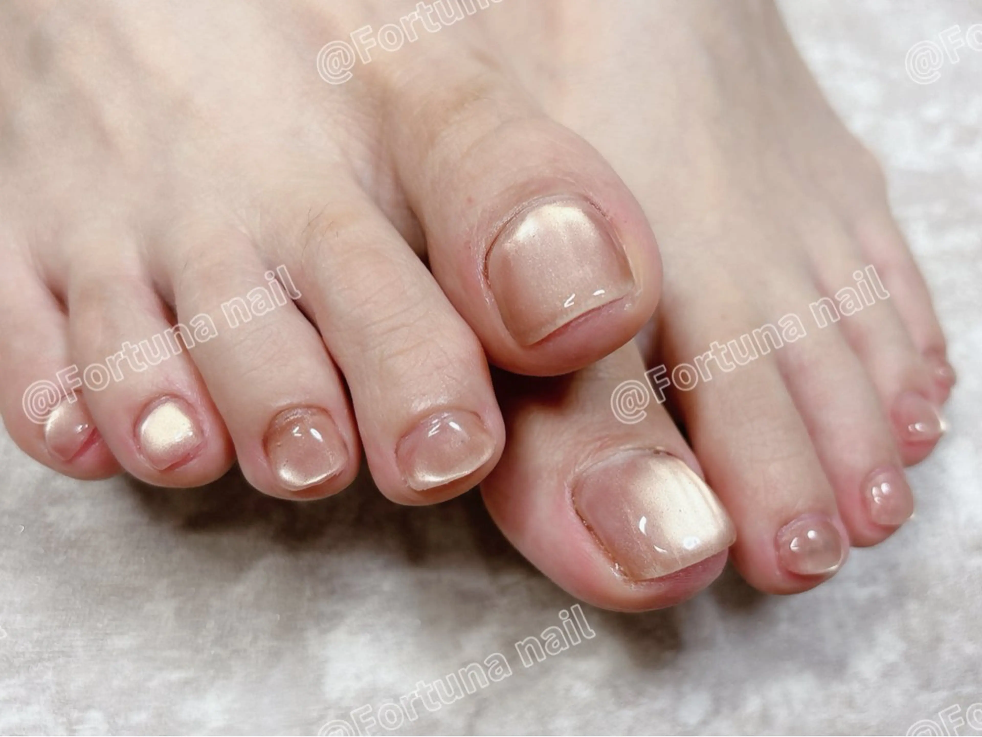 ネイル フットネイル Nail •Head スパFortunaのネイルデザイン